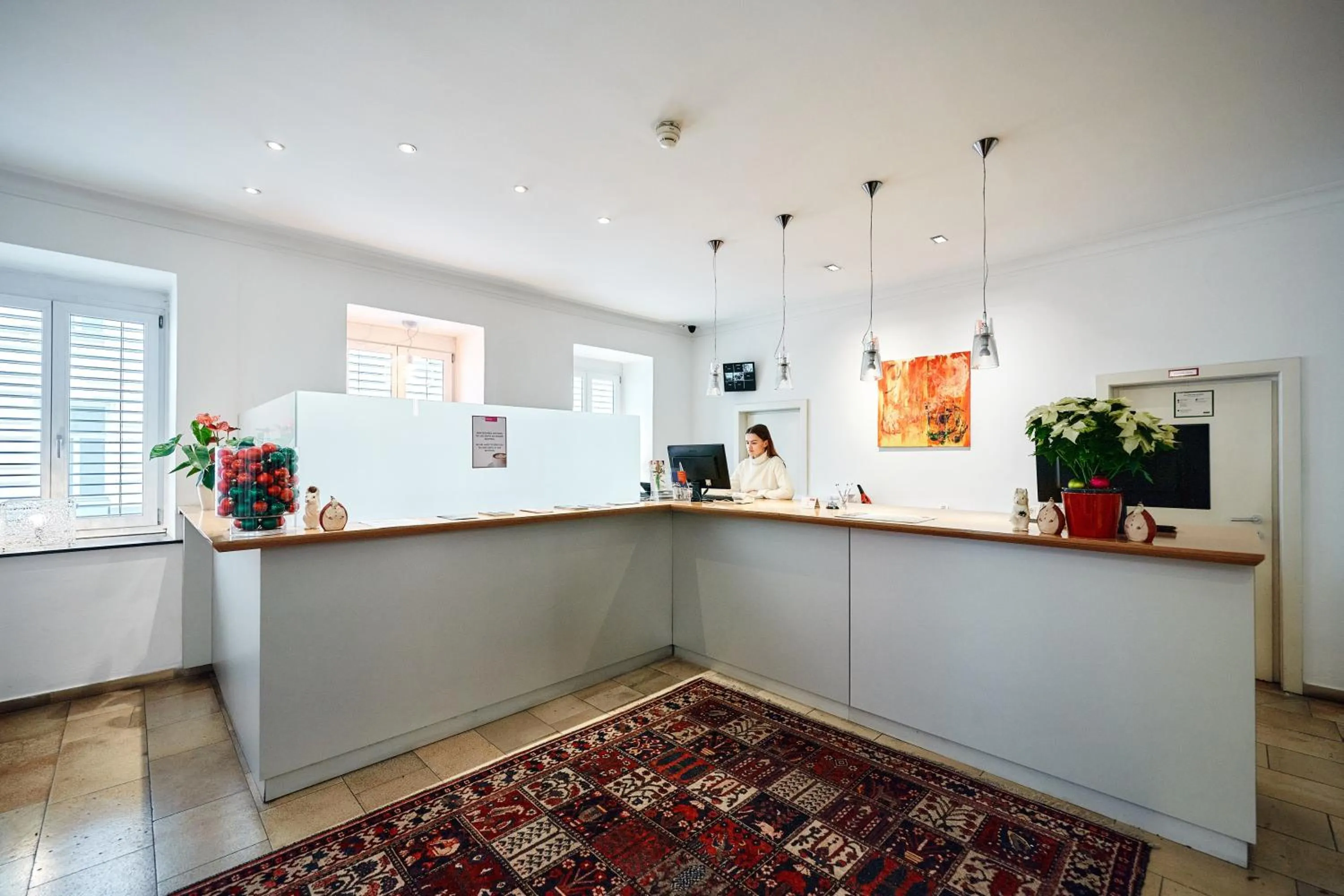 Lobby or reception in Hotel Kunsthof