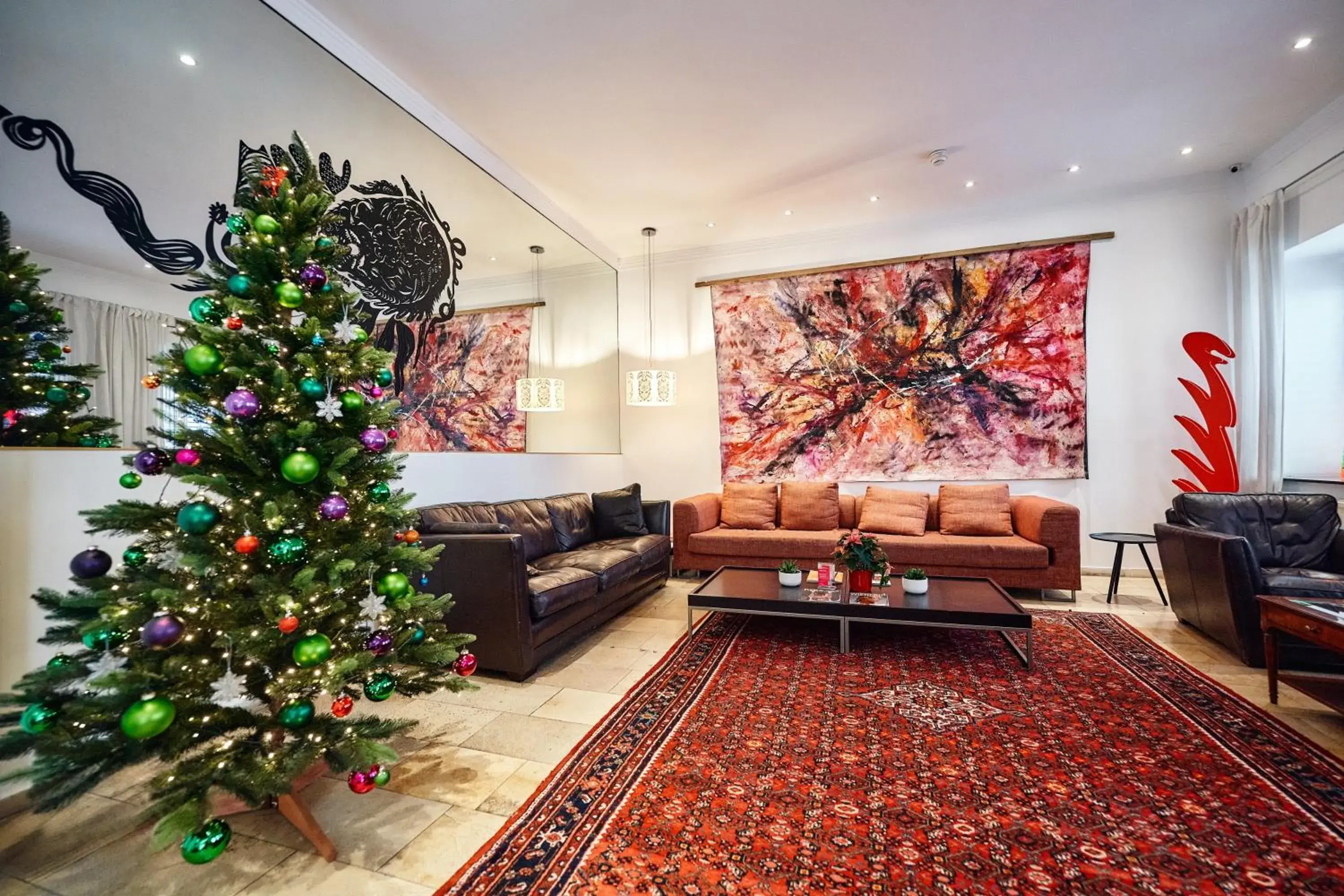 Lobby or reception in Hotel Kunsthof Lobby or reception in Hotel Kunsthof