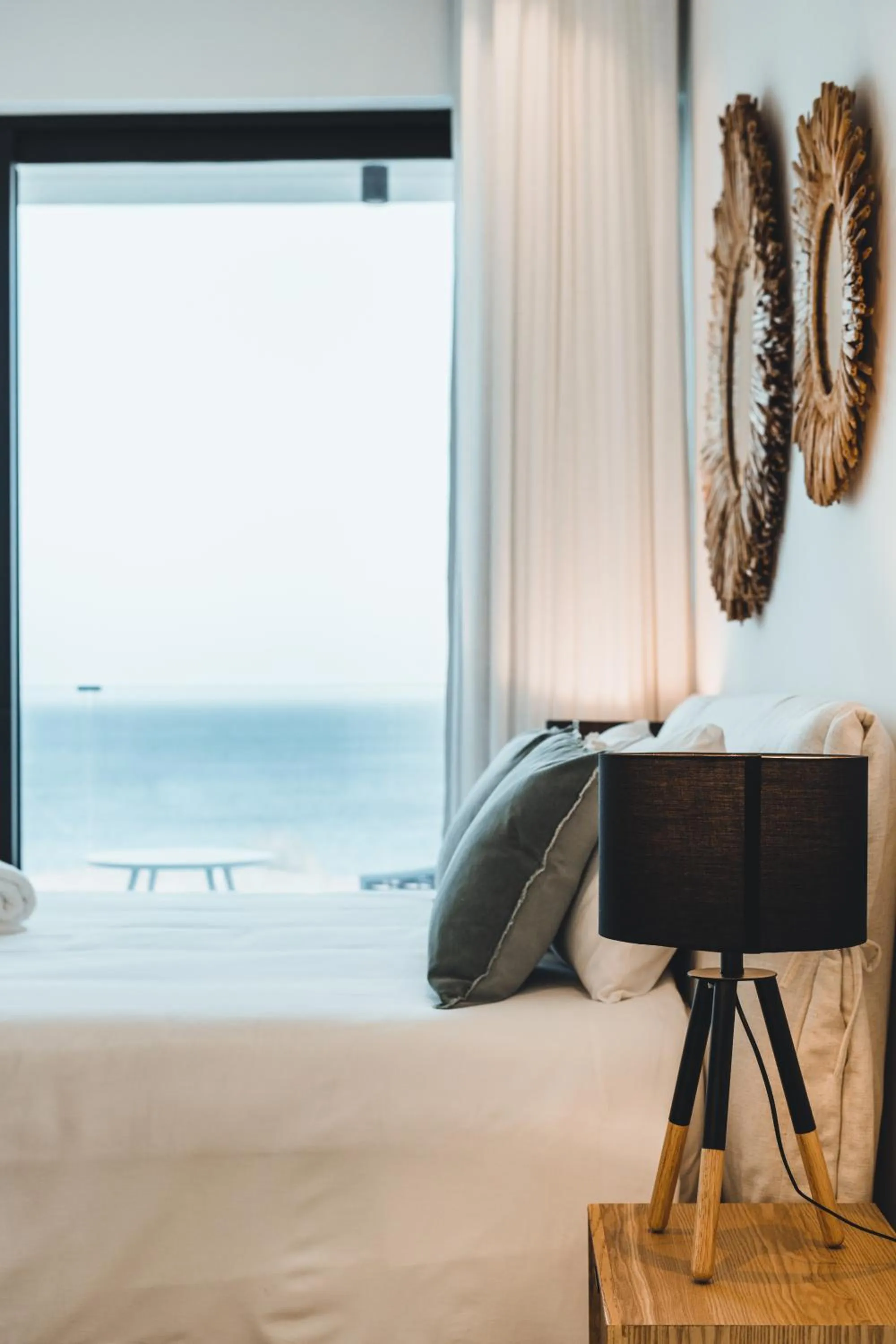 Bedroom, Bed in Periyiali Konnos Villas Beach Resort