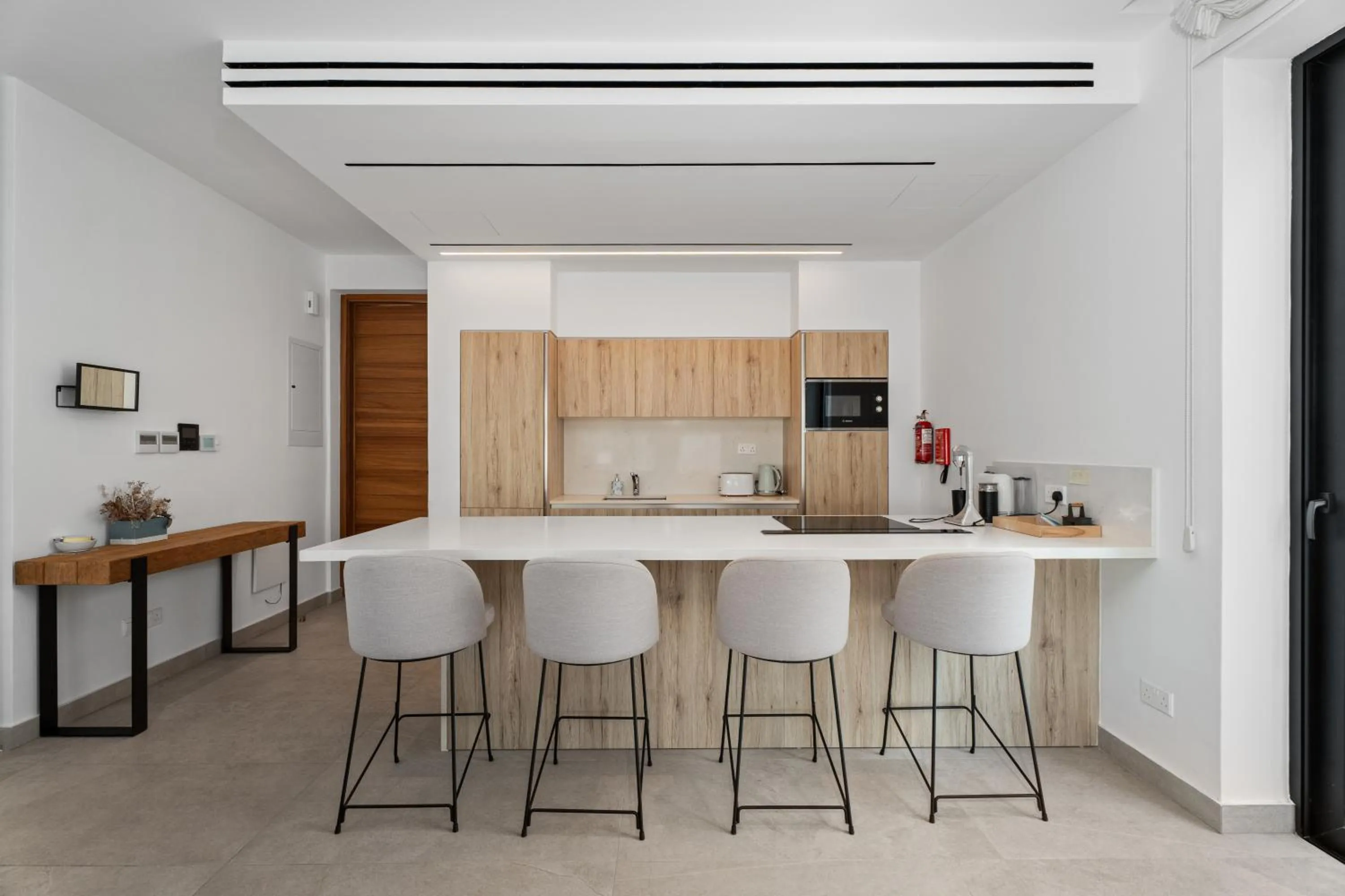 Dining area in Periyiali Konnos Villas Beach Resort