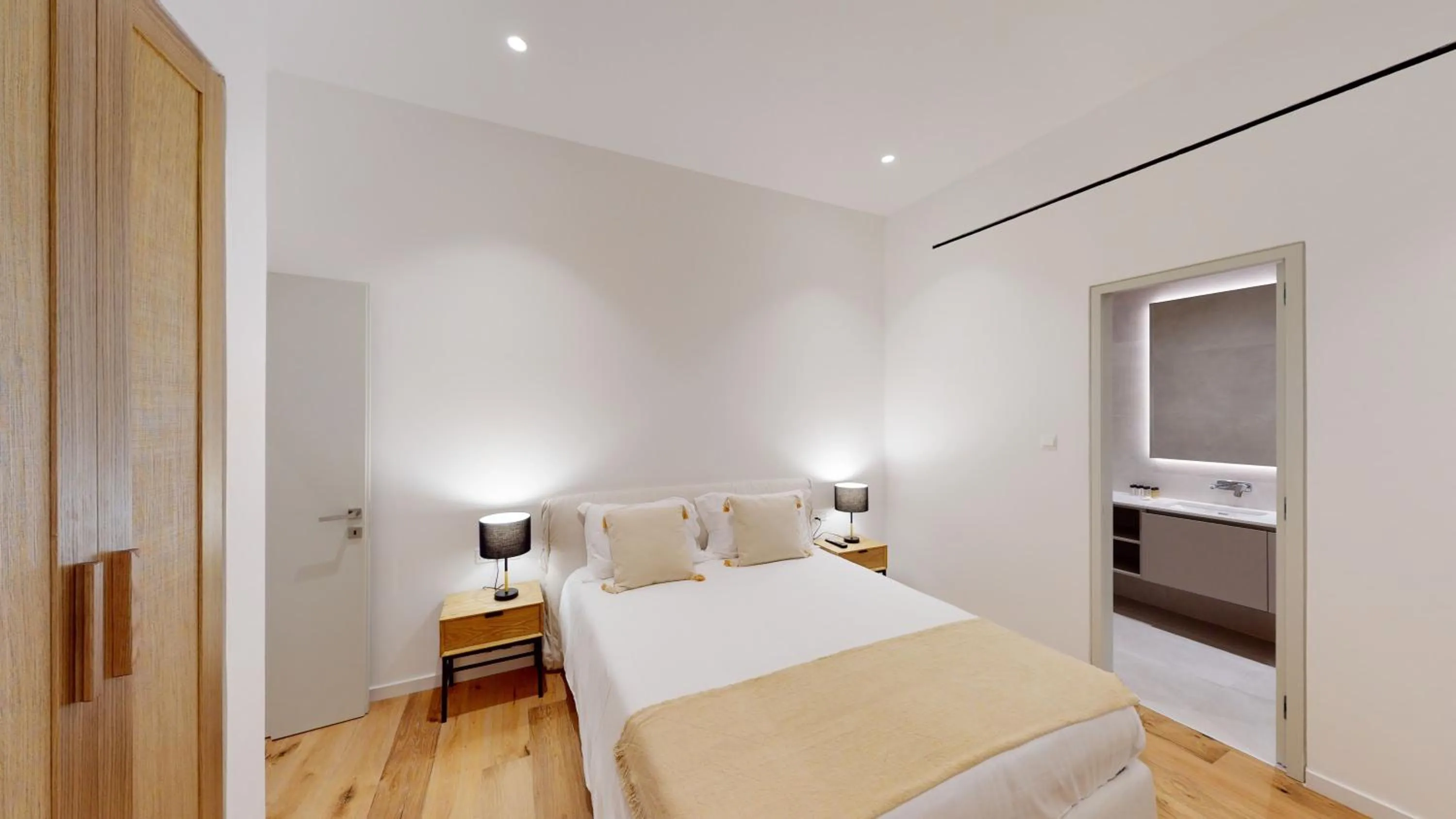 Bedroom, Bed in Periyiali Konnos Villas Beach Resort