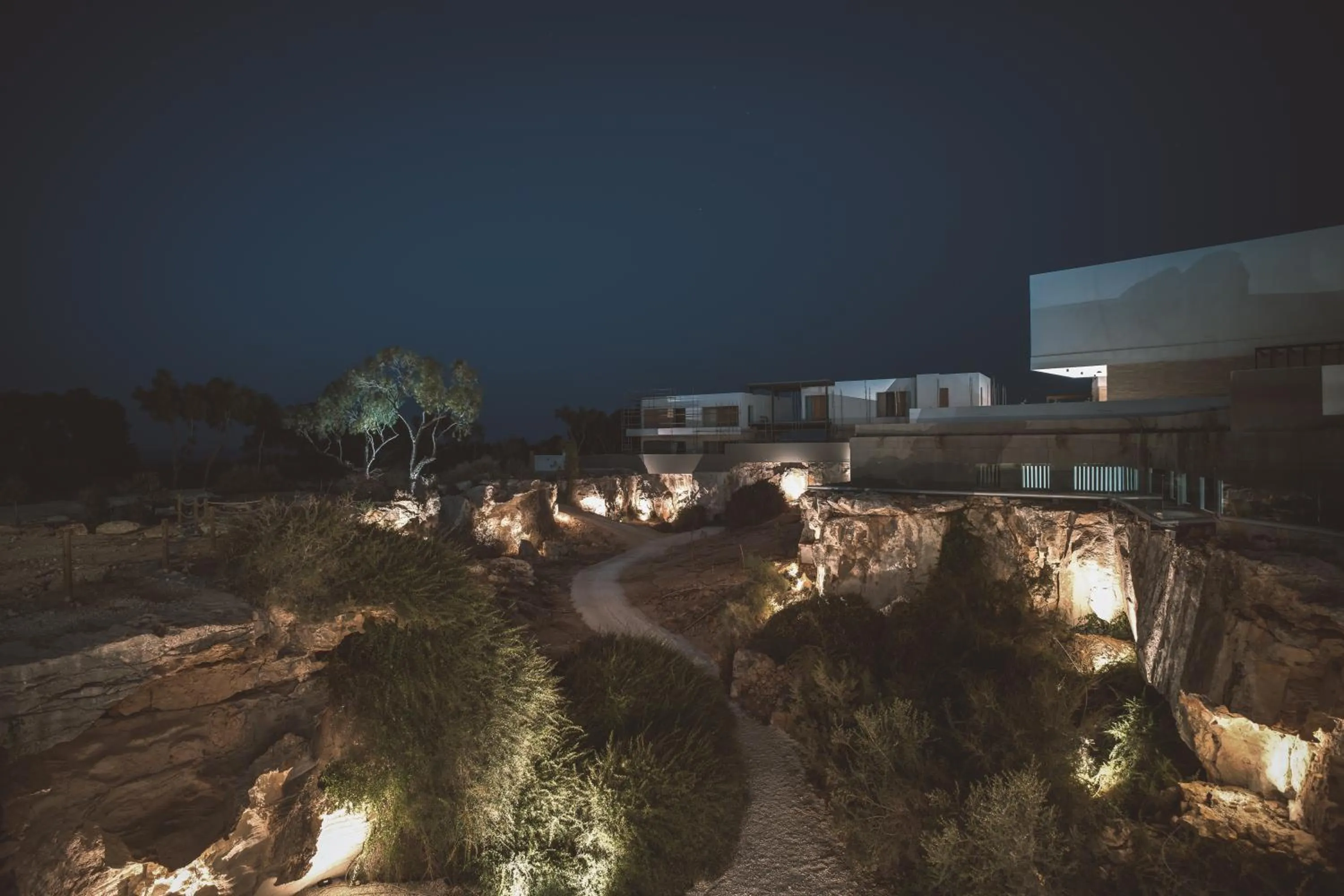 Natural landscape in Periyiali Konnos Villas Beach Resort