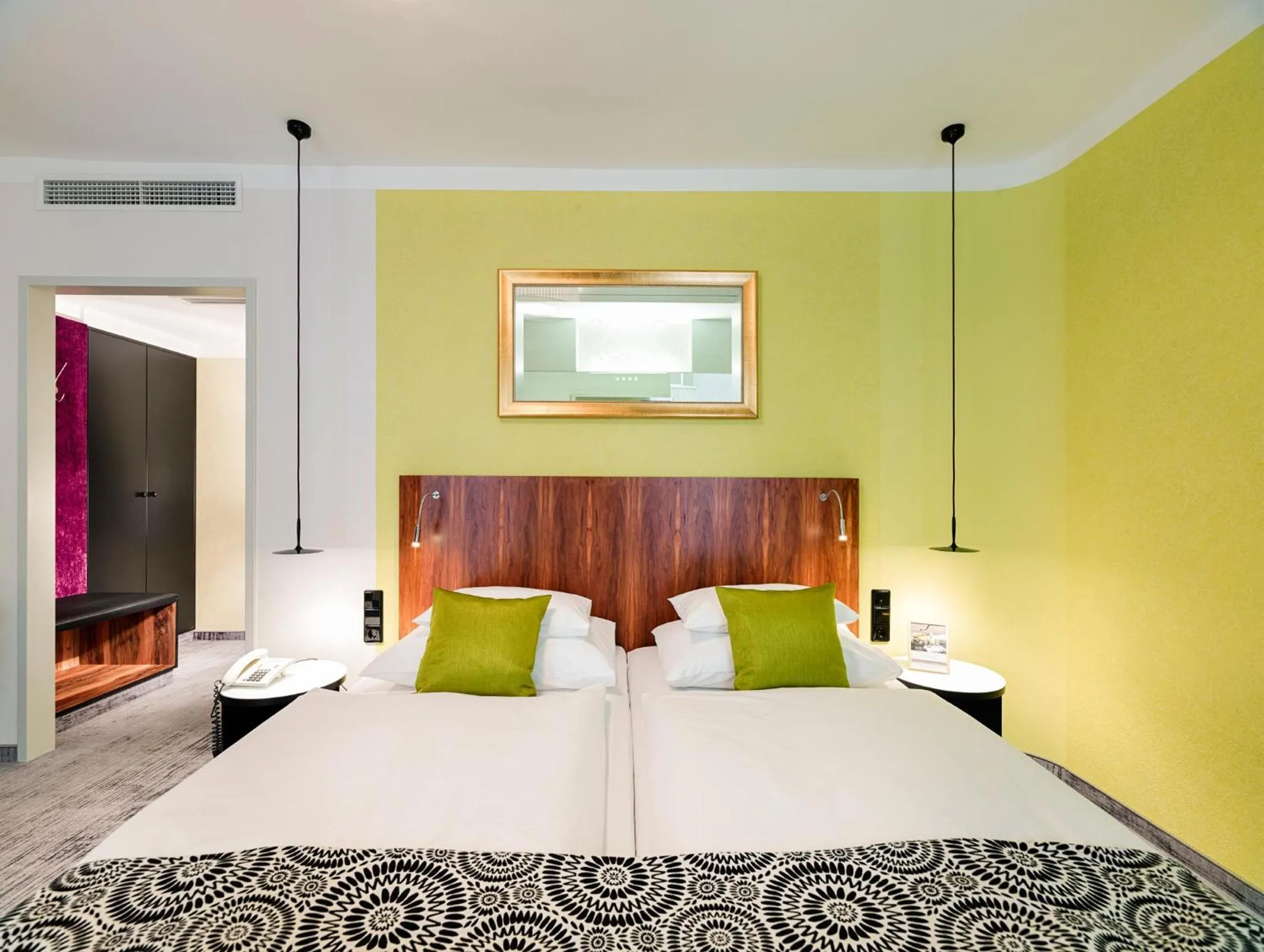 Bedroom, Bed in Hotel Capricorno