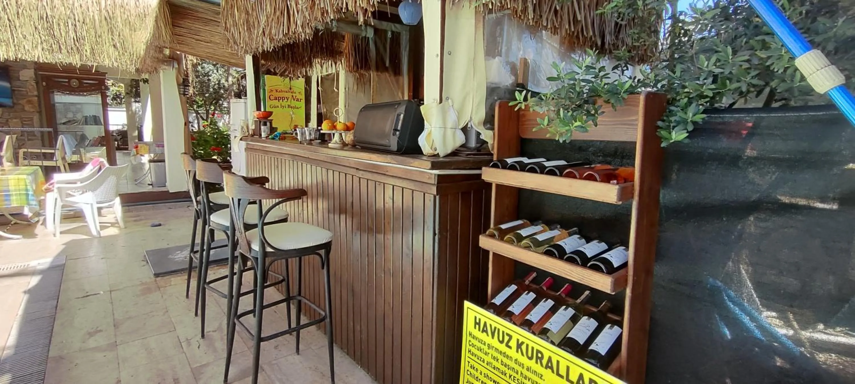 Lounge or bar in çileks apart otel