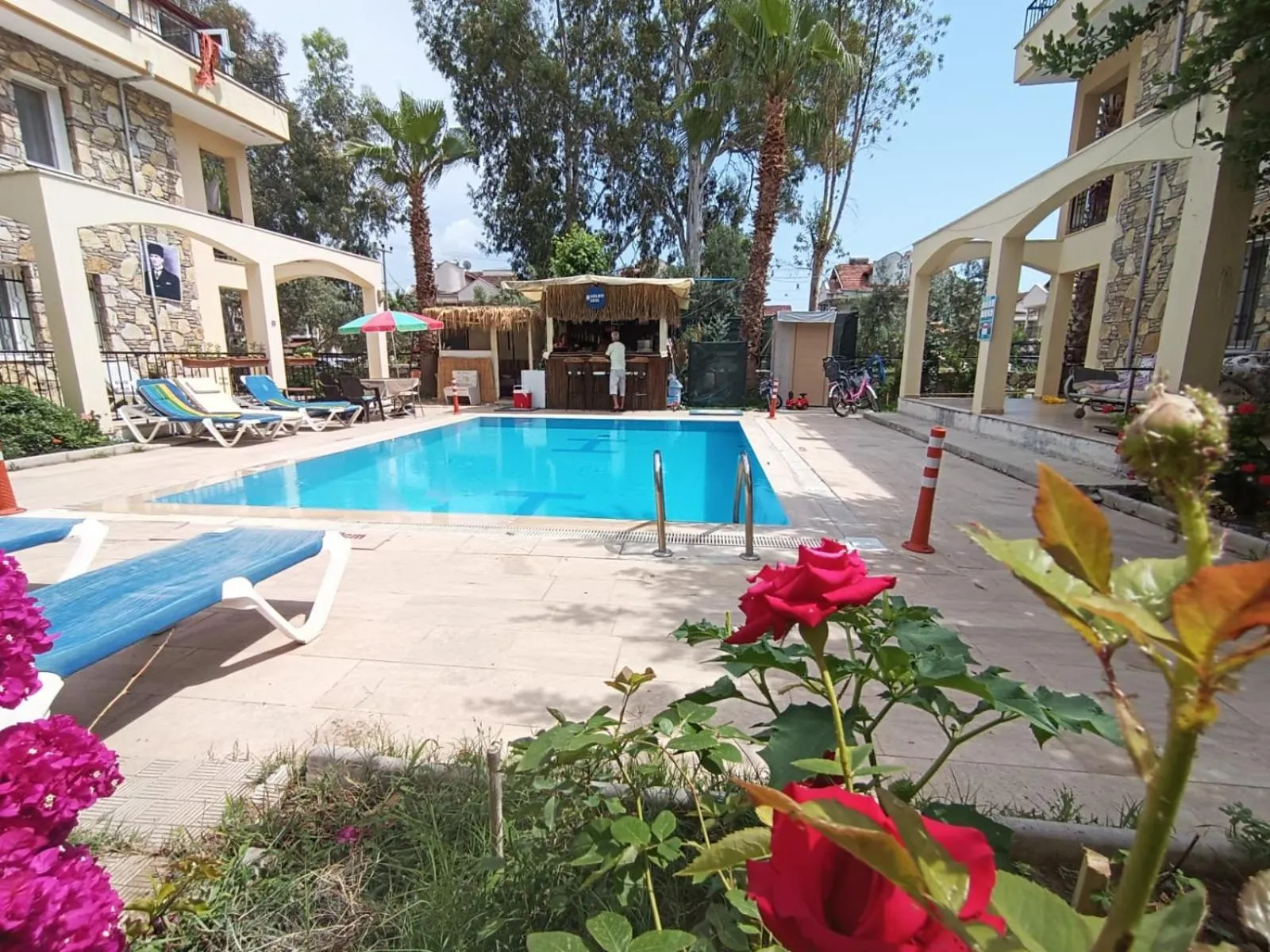 Swimming pool in çileks apart otel