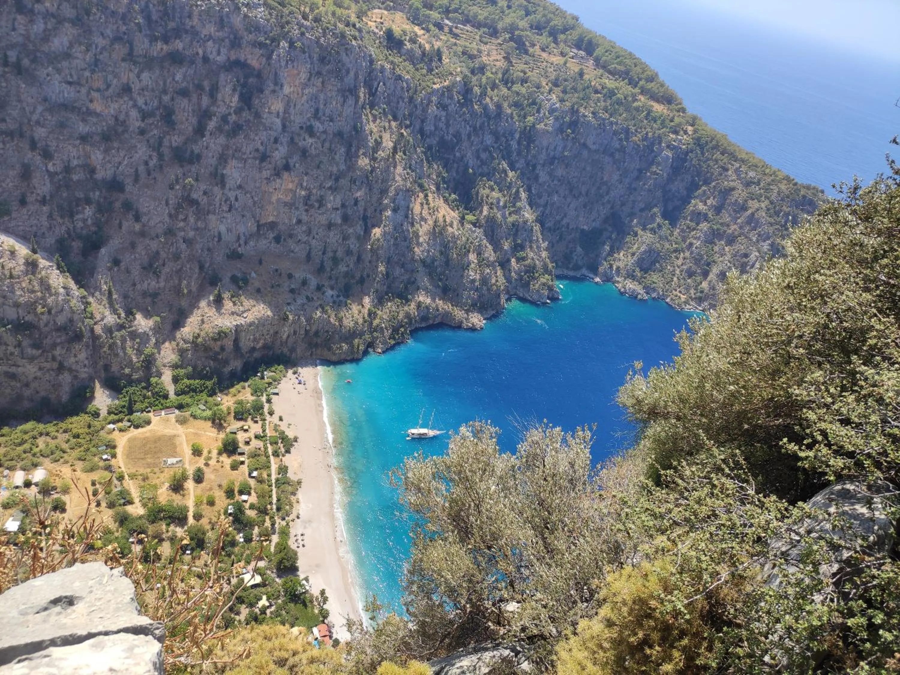 Natural landscape in çileks apart otel