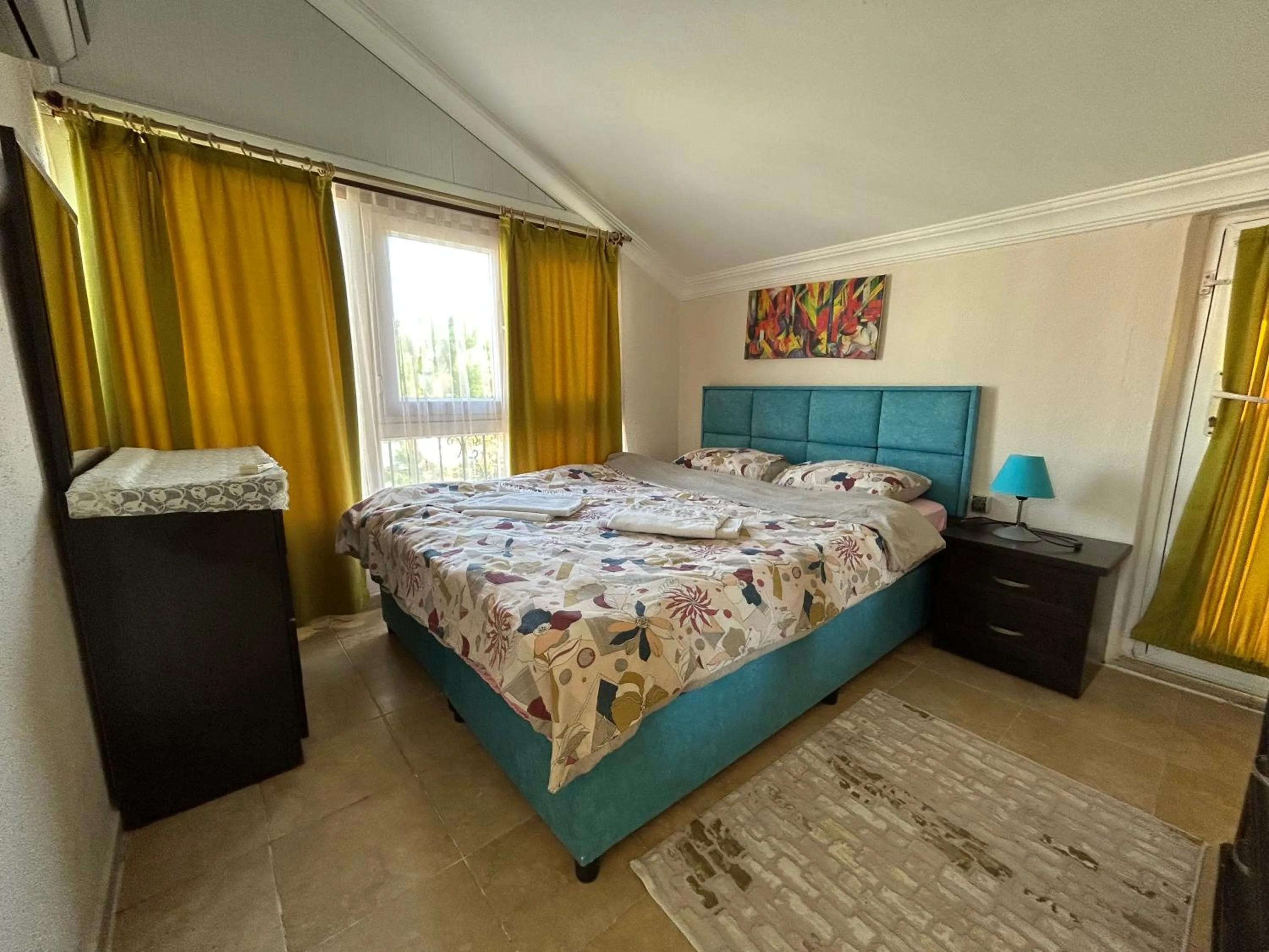 Bedroom, Bed in çileks apart otel