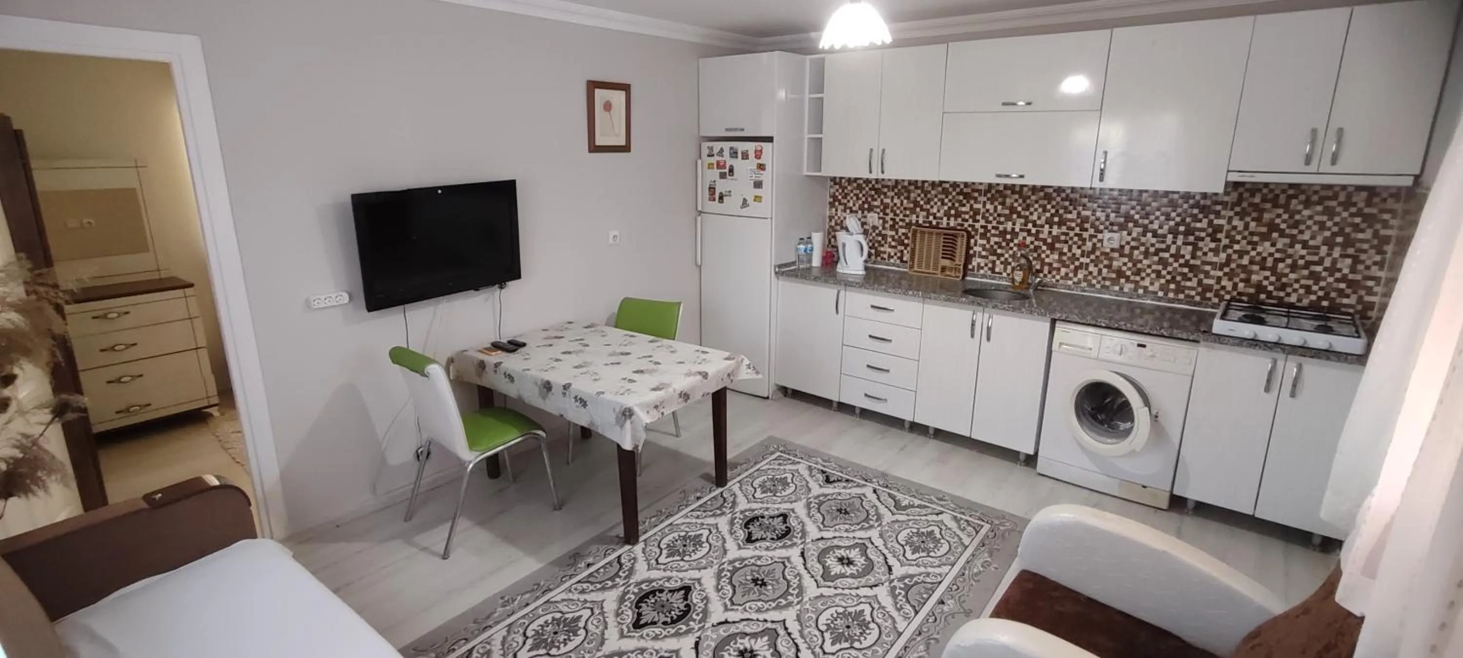 Living room in çileks apart otel