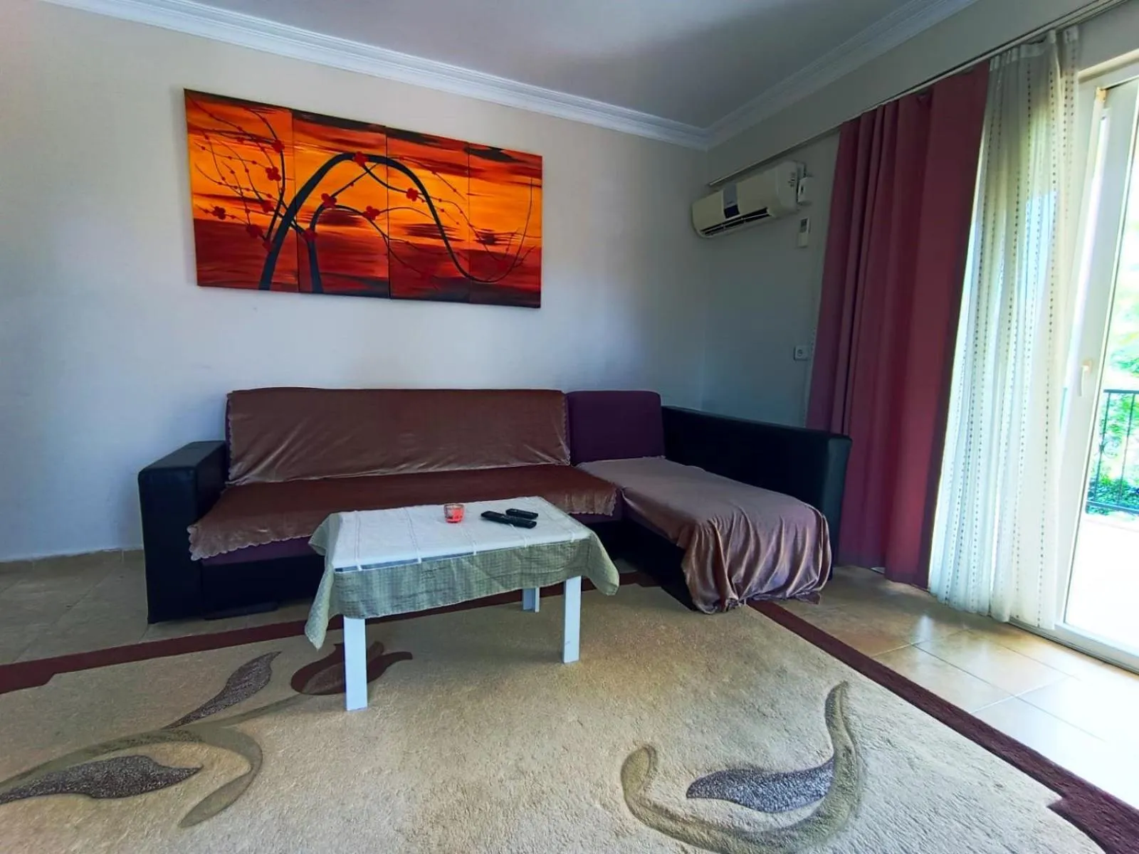 Living room in çileks apart otel