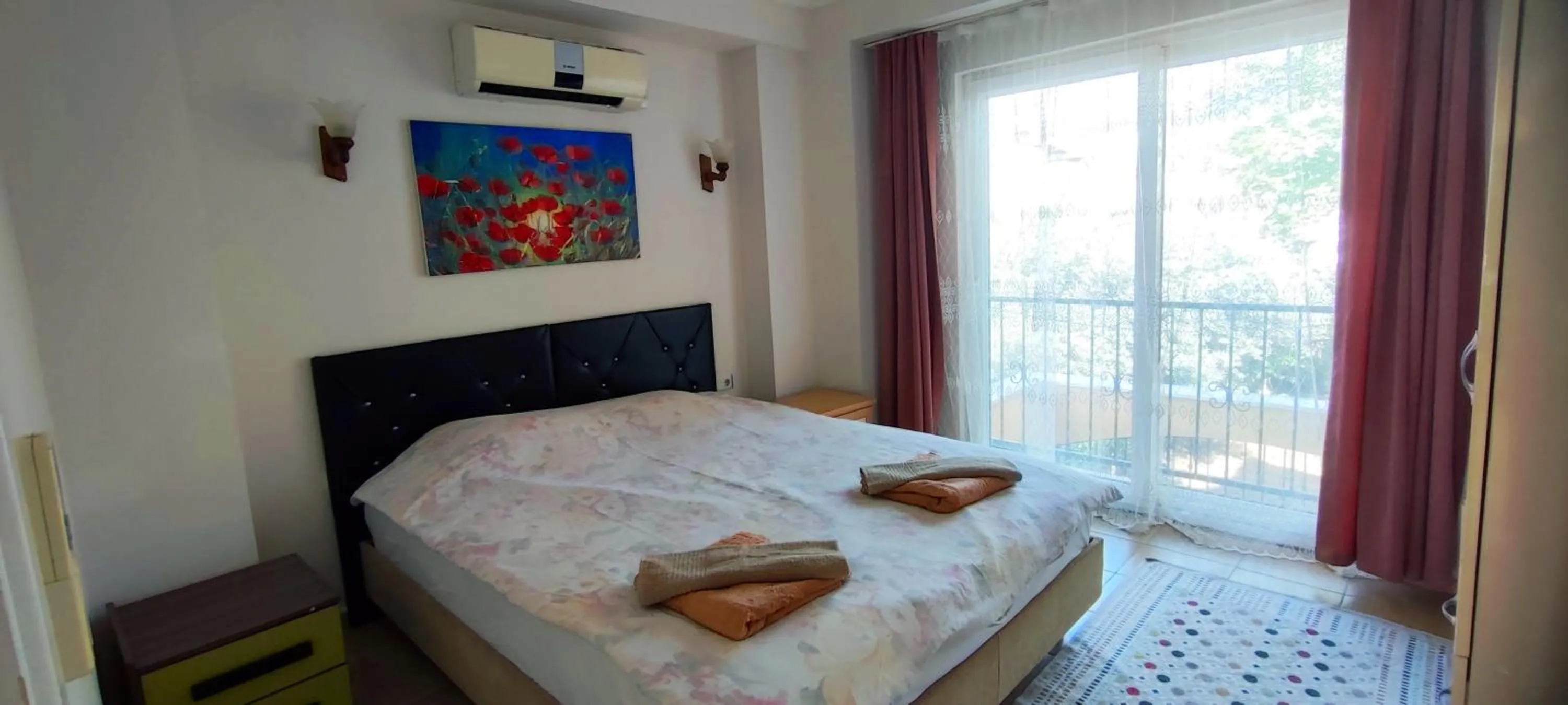 Bed in çileks apart otel