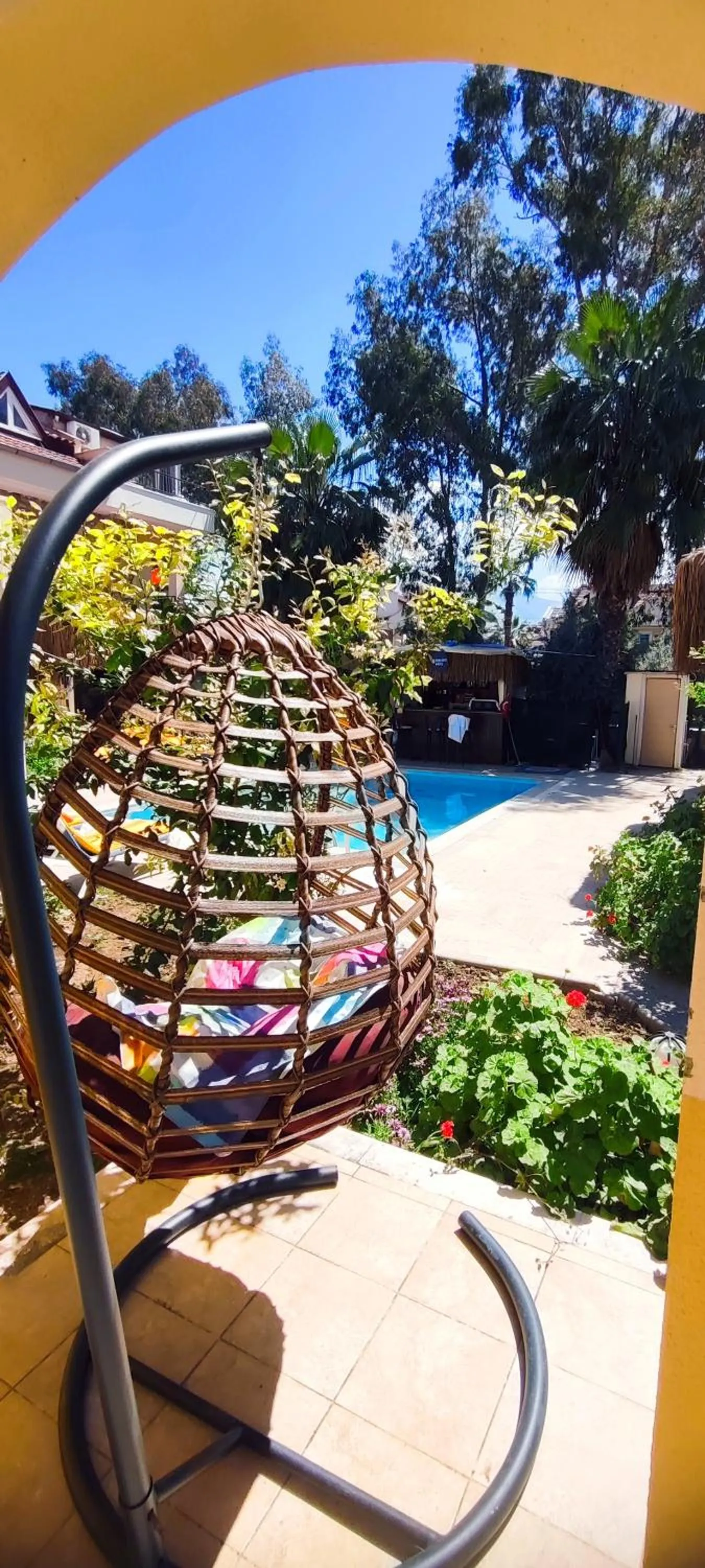 Swimming pool in çileks apart otel