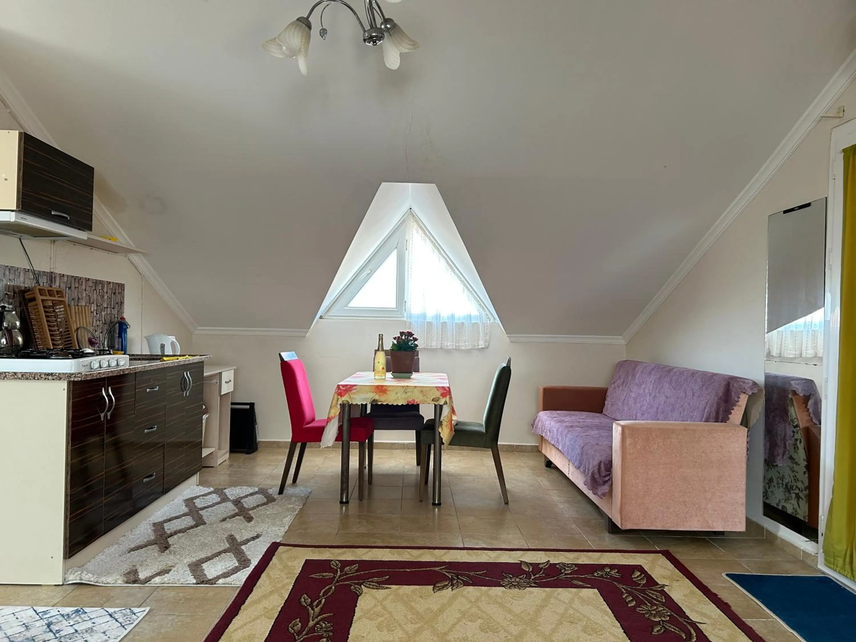 Living room in çileks apart otel