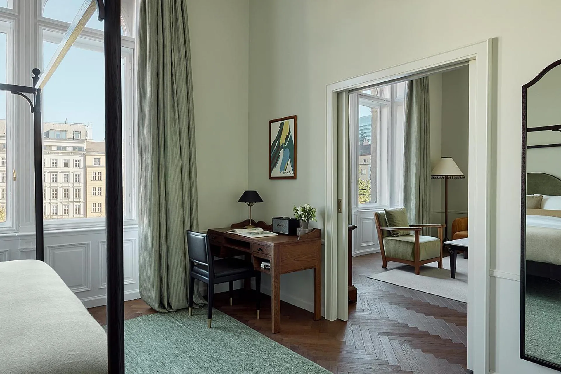 Bedroom, Bed in Miiro Palais Rudolf NEW OPENING