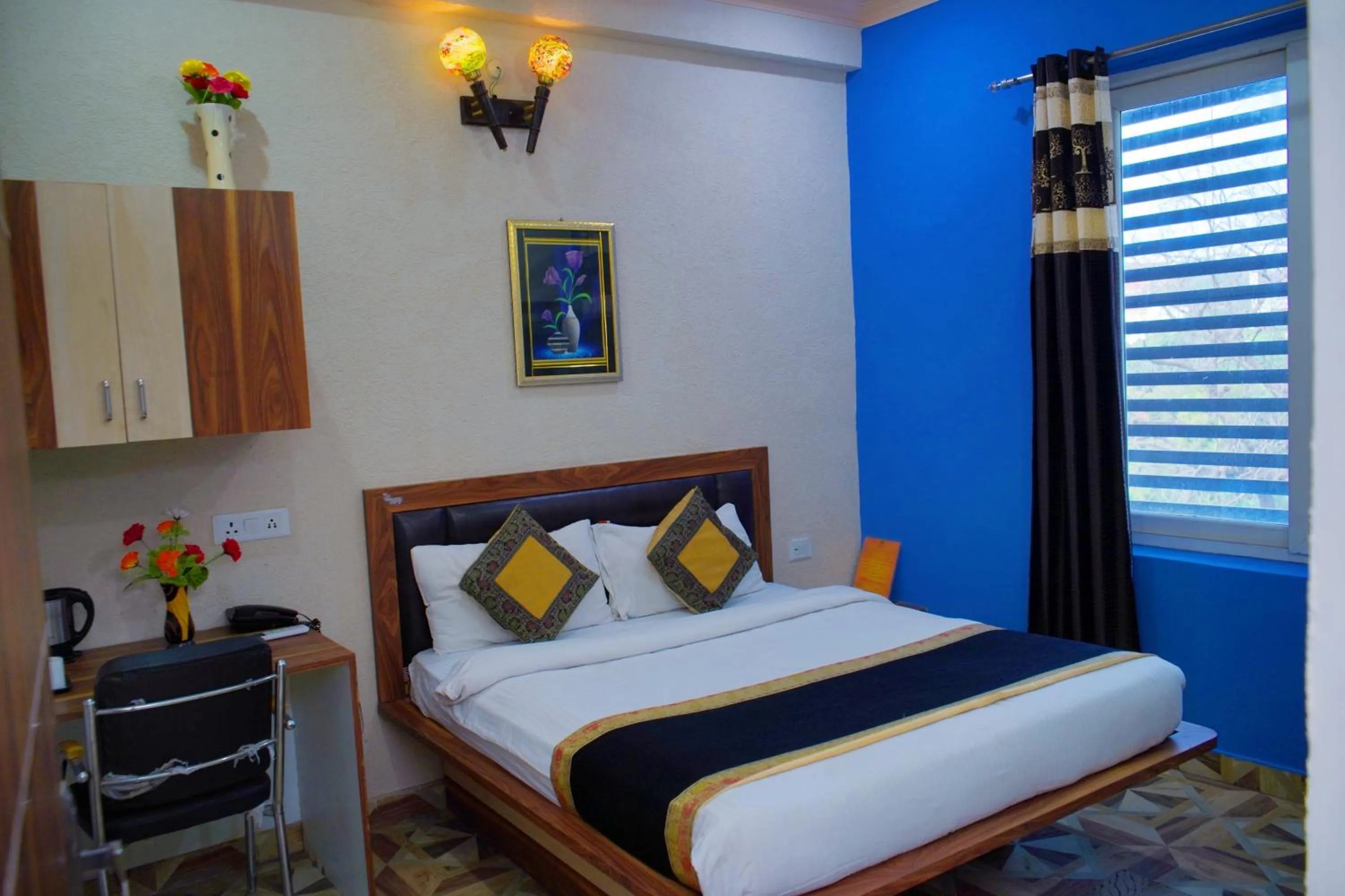 Bed in Hotel KB Palace