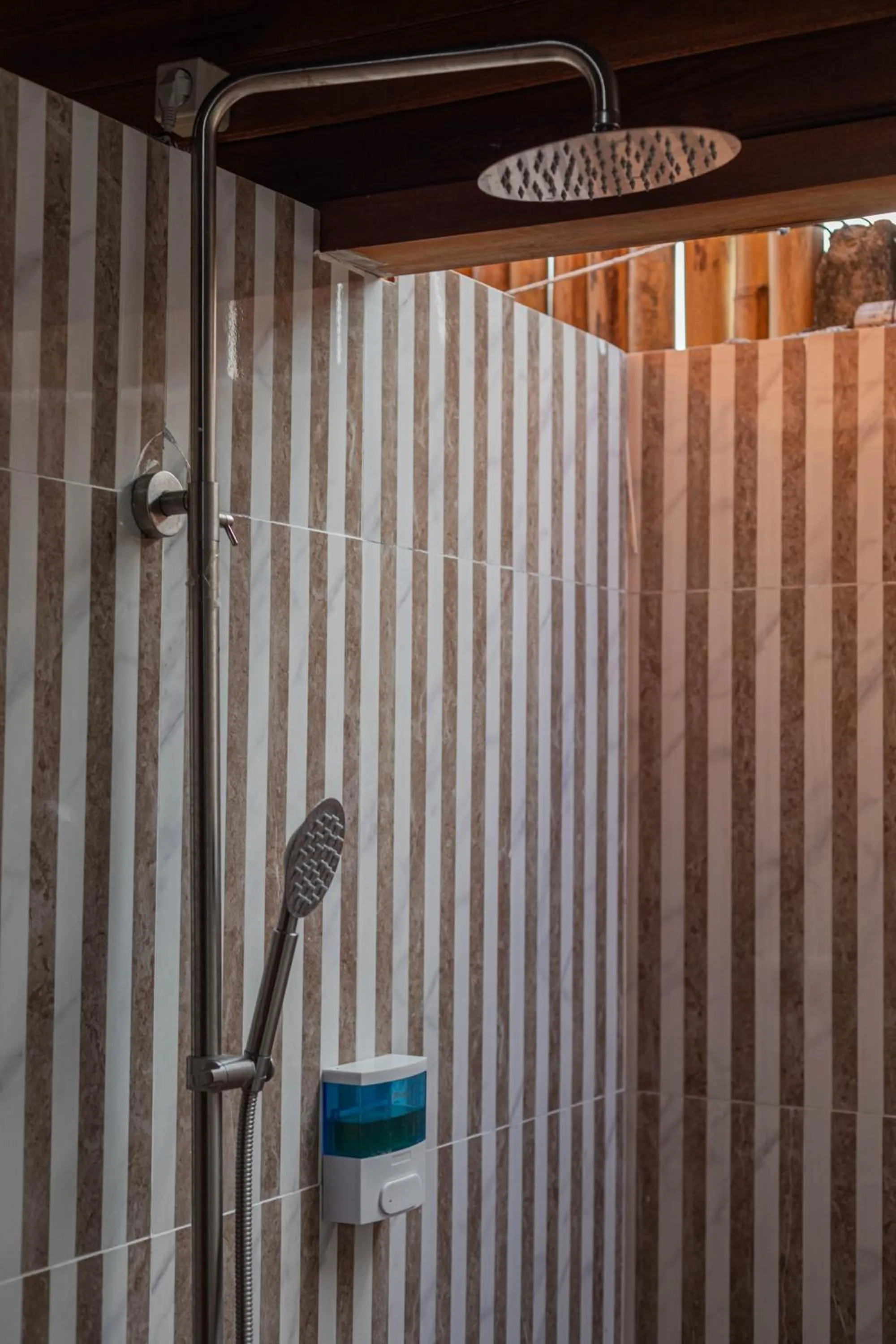 Shower in Kubu Selat Villa and Glamping