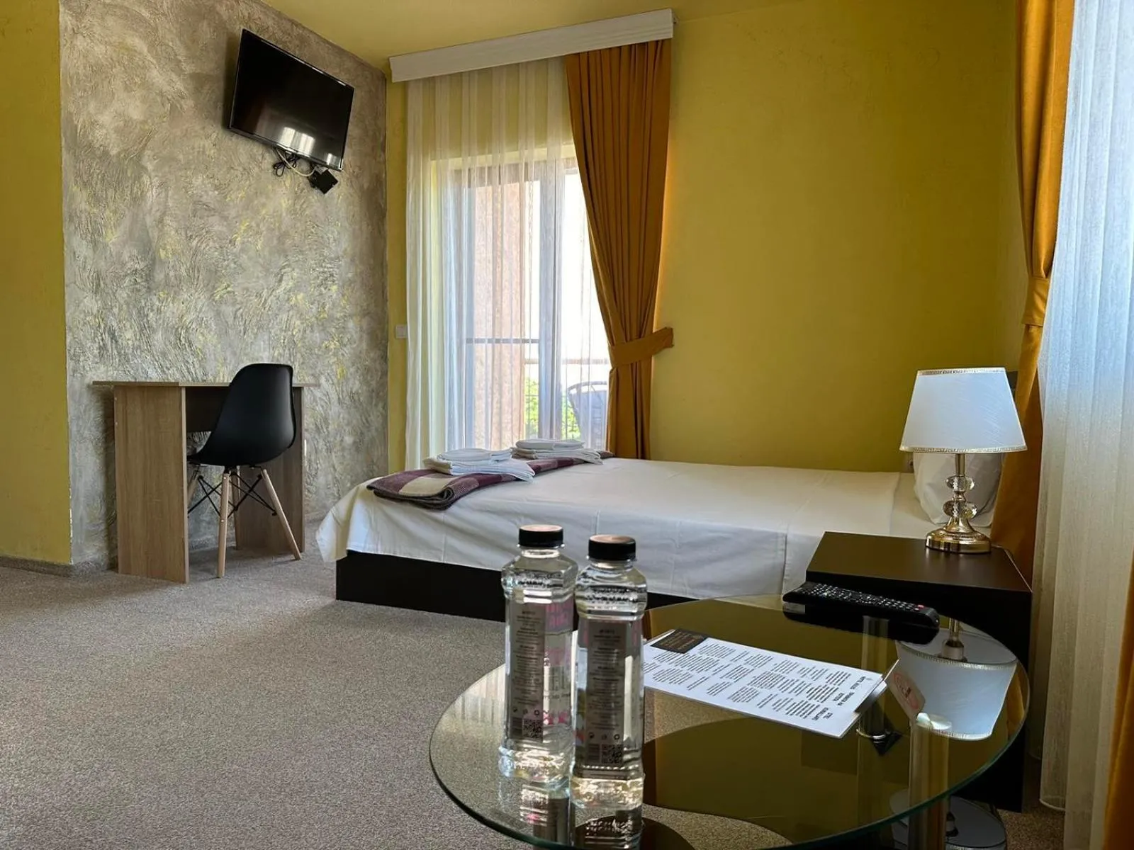 TV and multimedia, Bed in Complex MONACO HOTEL & CASINO