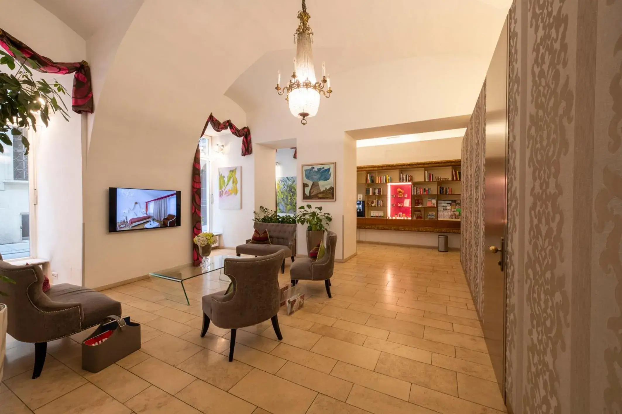 Lobby or reception in Pertschy Palais Hotel Lobby or reception in Pertschy Palais Hotel