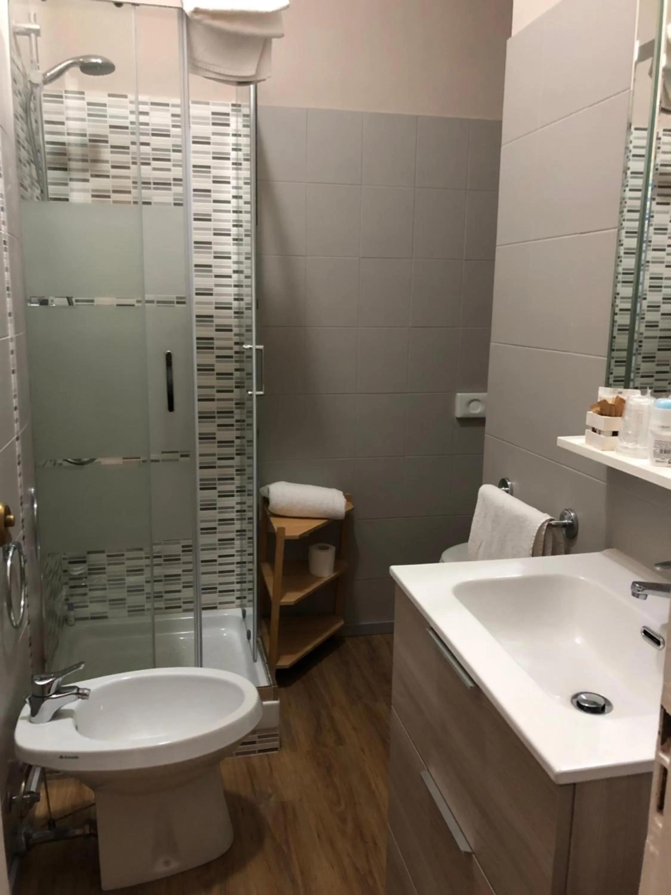 Shower in Hotel Bristol