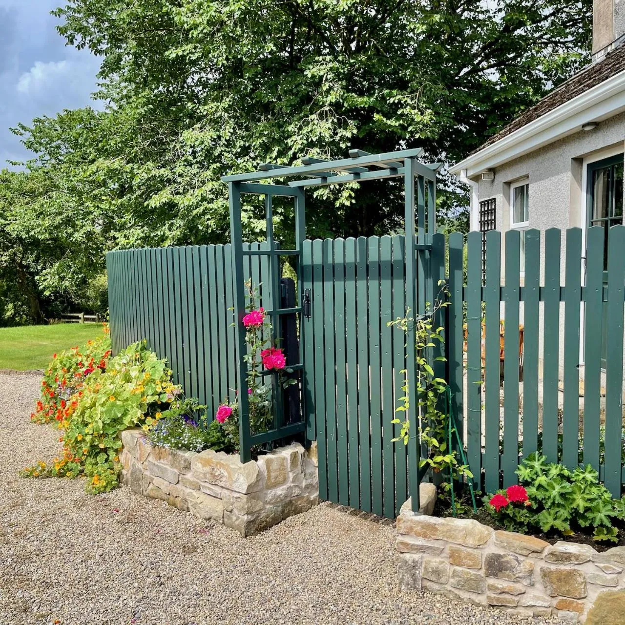 Patio in Elm Tree Cottage