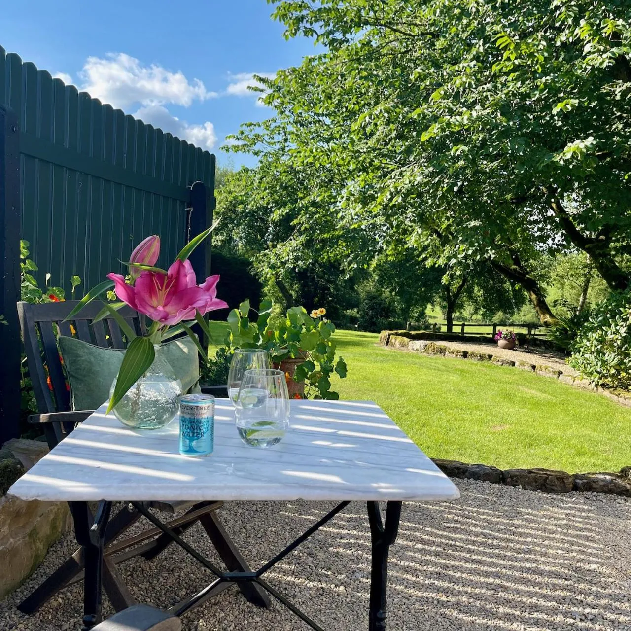 Garden in Elm Tree Cottage