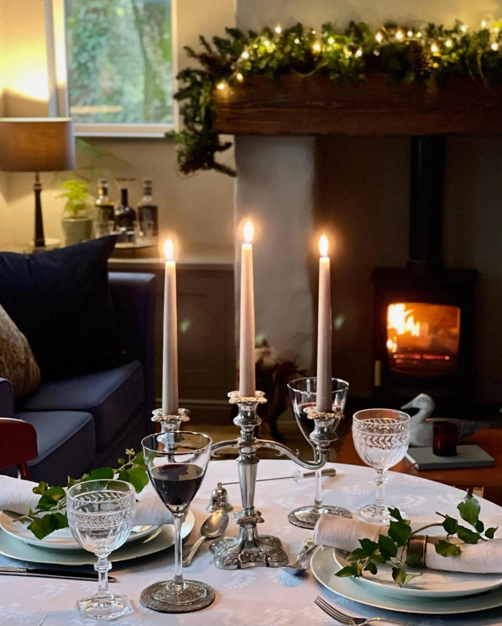 Living room in Elm Tree Cottage