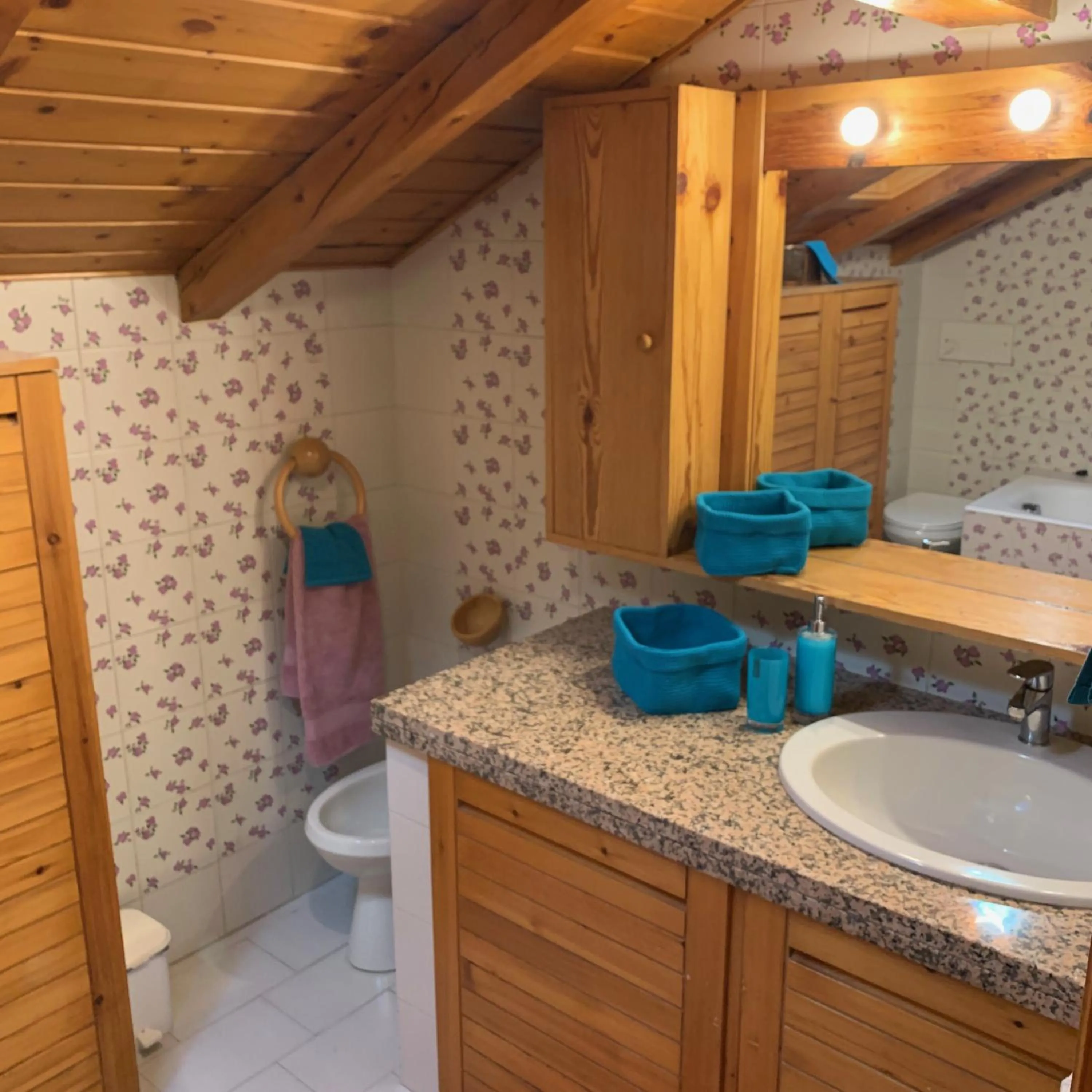 Bathroom in Mansarda D&D Bormio