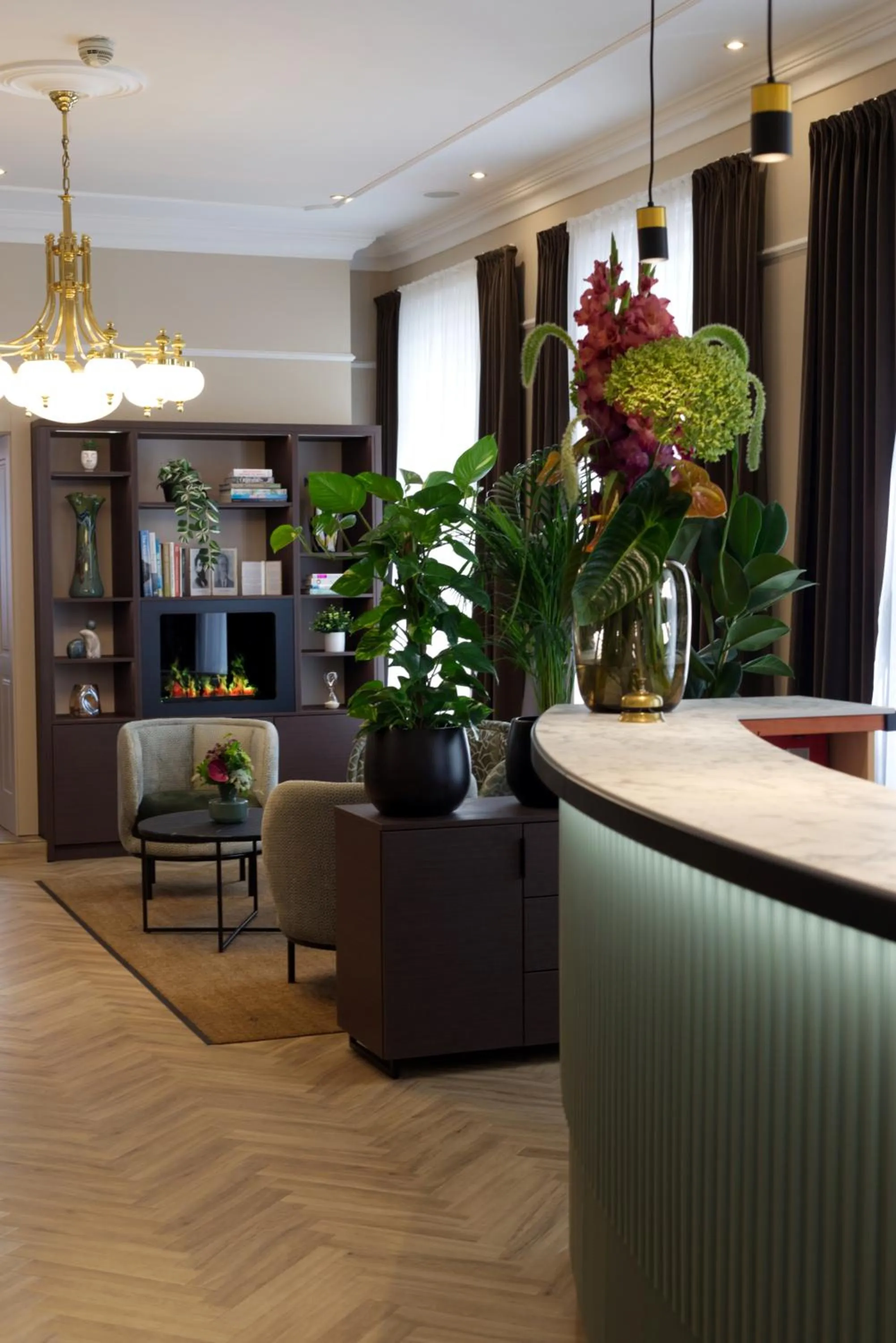 Lobby or reception in Drei Kronen Hotel Wien City