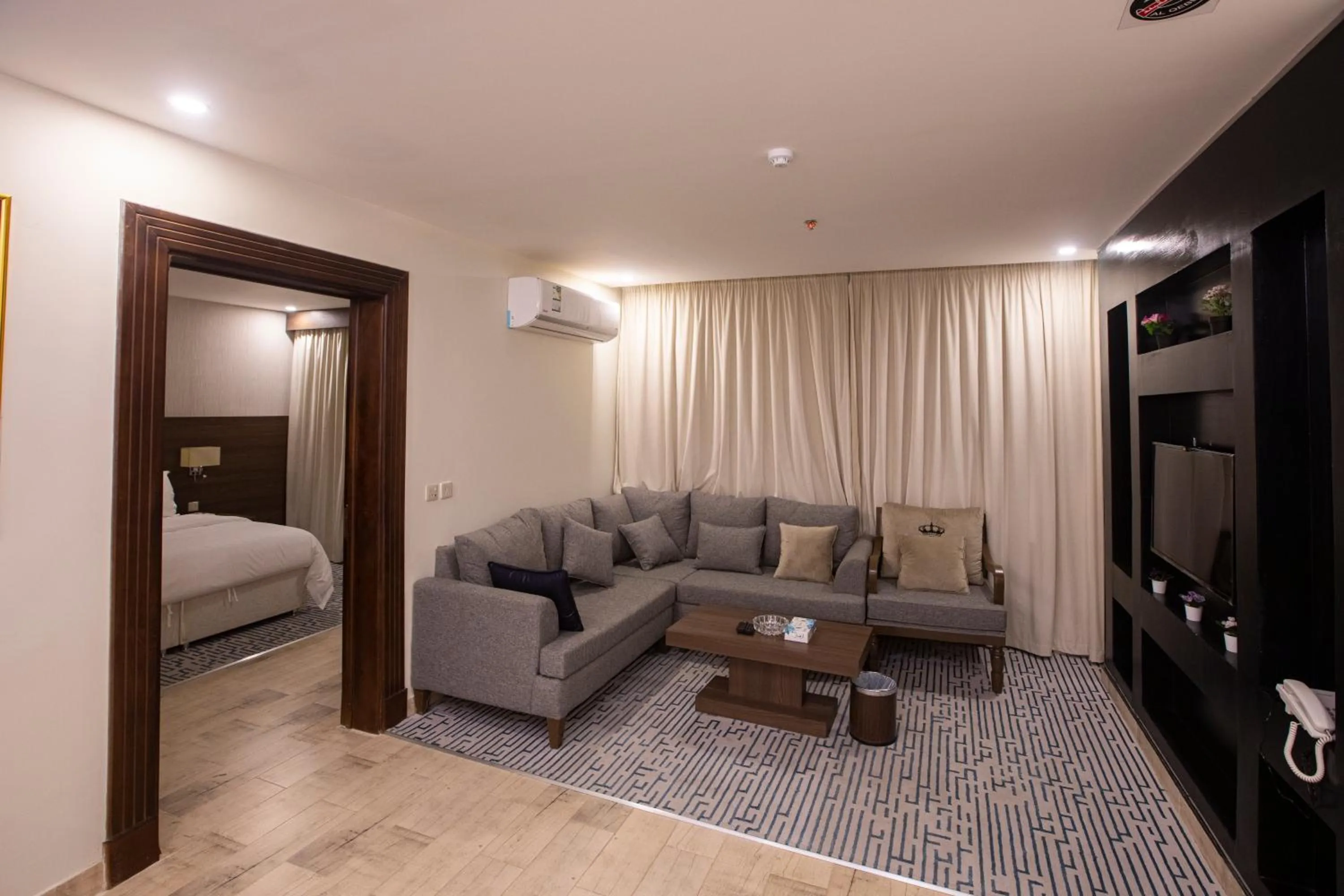 Living room, Bed in Olive Tree Hotel