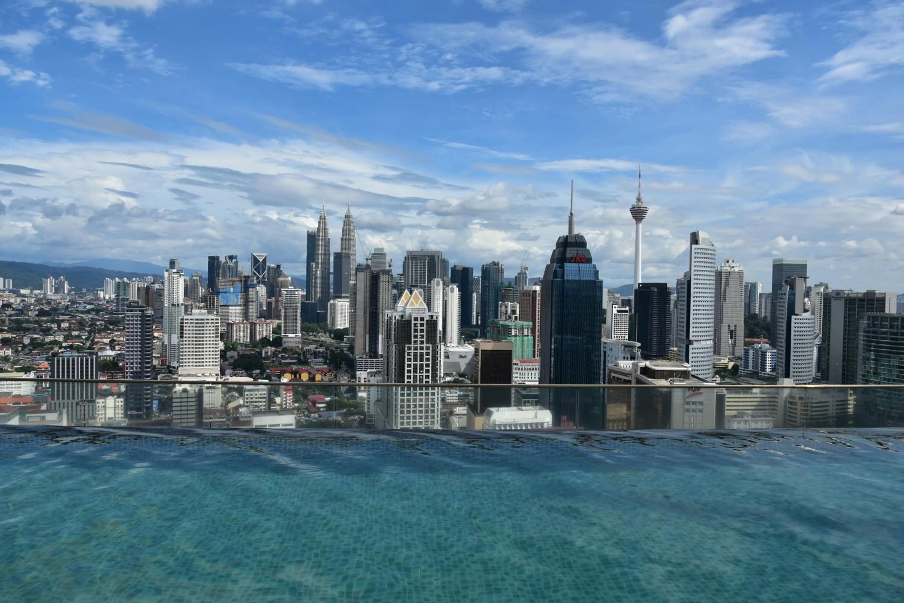 Swimming pool in Wonderful KLCC View at Regalia Suites