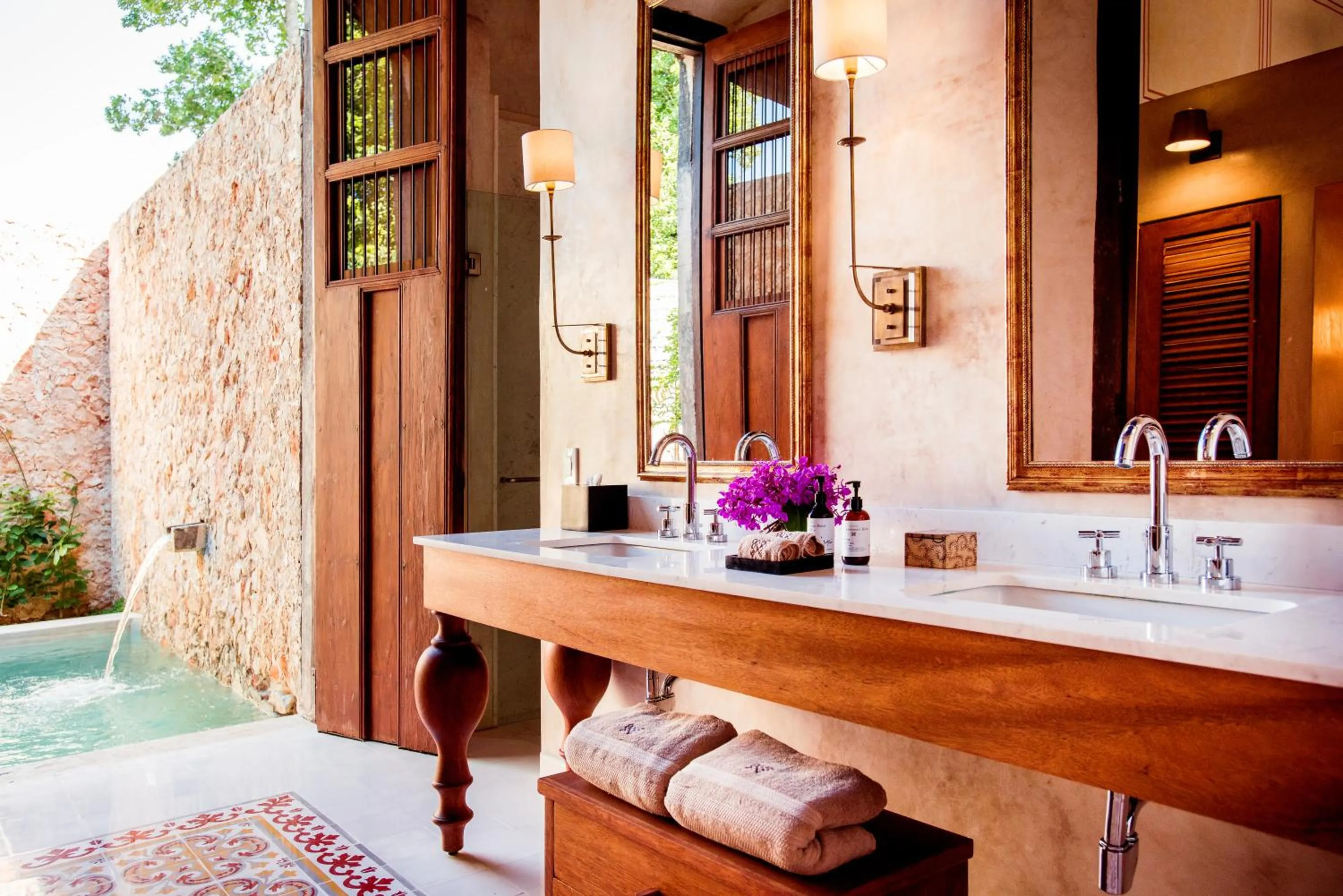 Bathroom in Hacienda San Antonio Hool