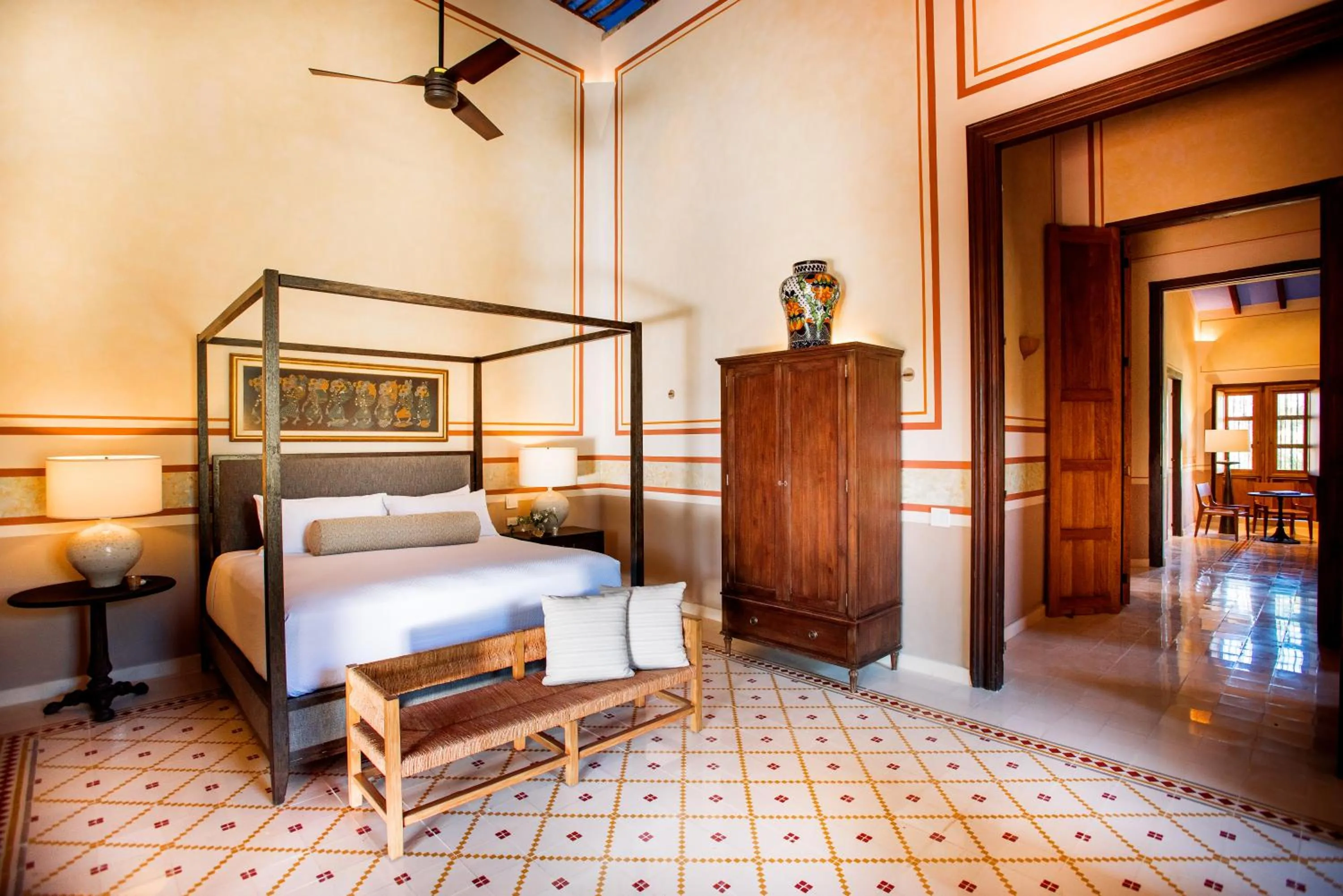Photo of the whole room, Bed in Hacienda San Antonio Hool