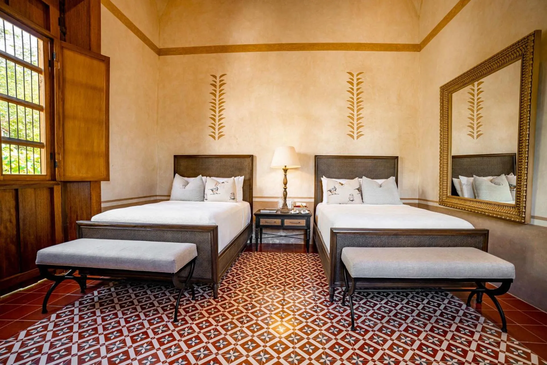 Bed in Hacienda San Antonio Hool