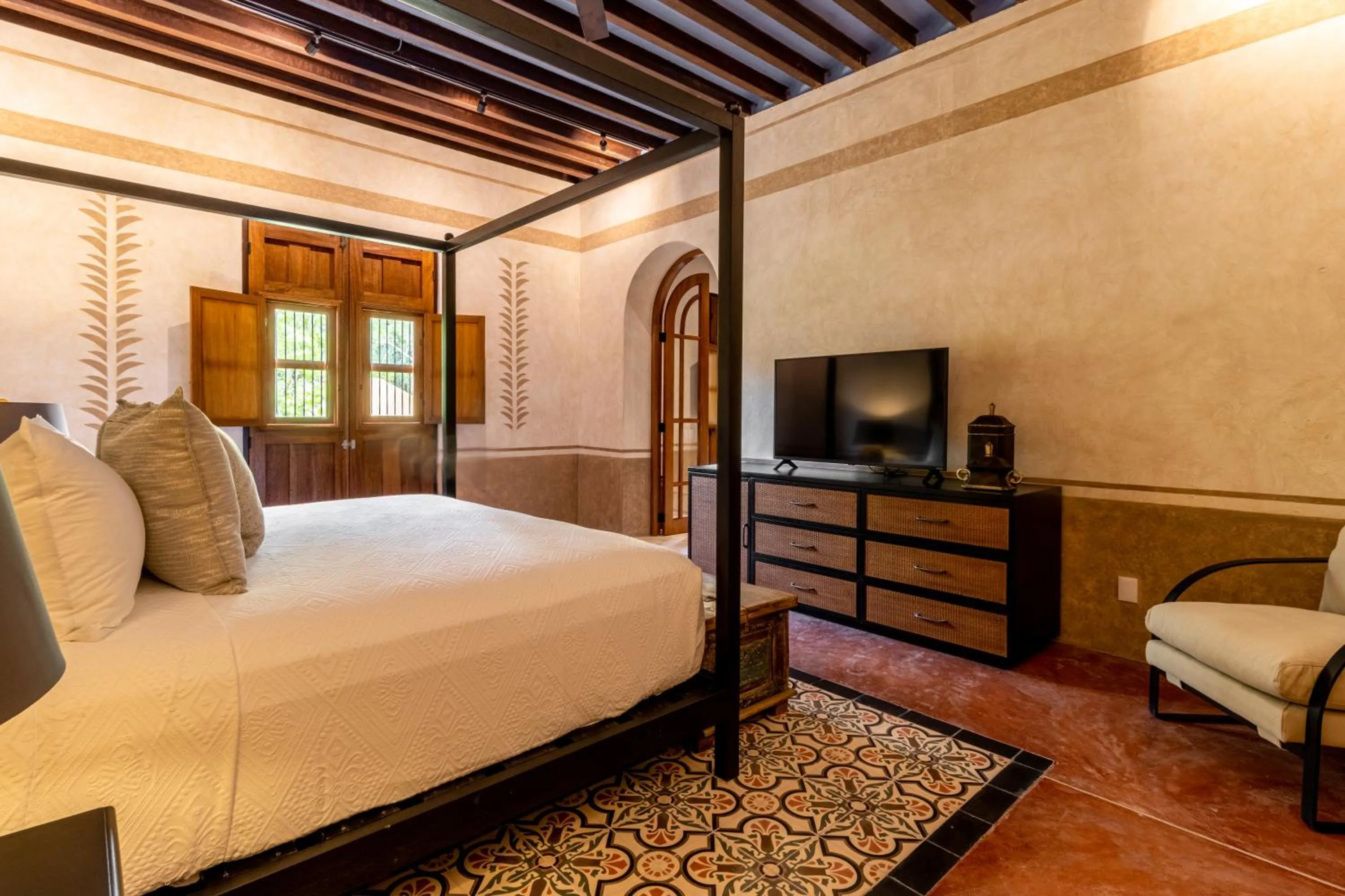 Photo of the whole room, Bed in Hacienda San Antonio Hool