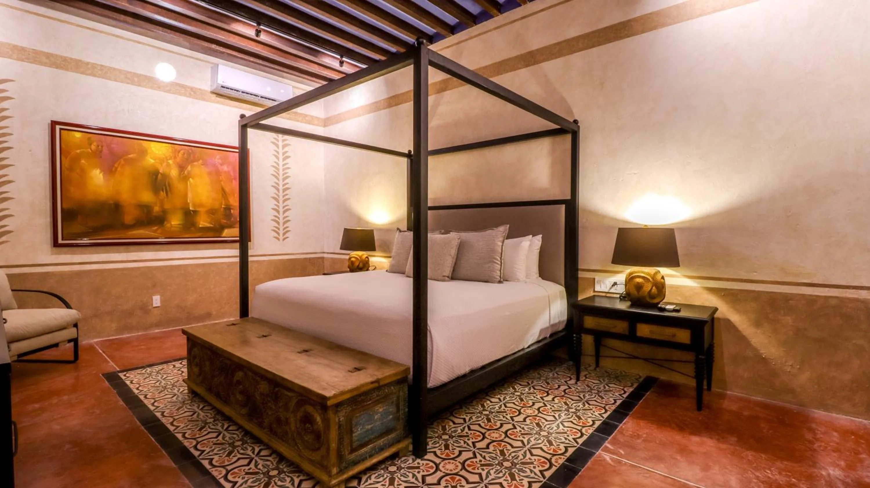 Photo of the whole room, Bed in Hacienda San Antonio Hool