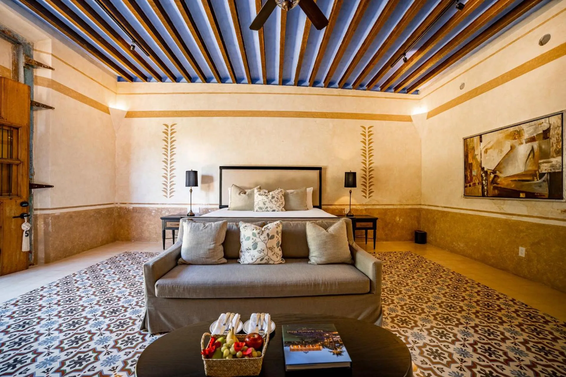 Bed in Hacienda San Antonio Hool