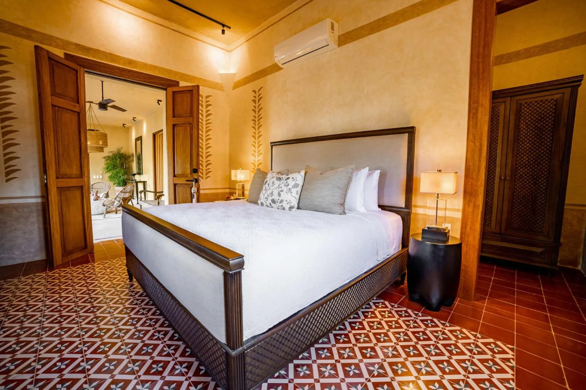 Bed in Hacienda San Antonio Hool