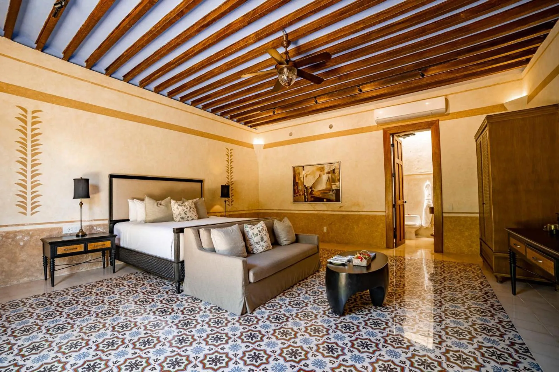 Bed in Hacienda San Antonio Hool