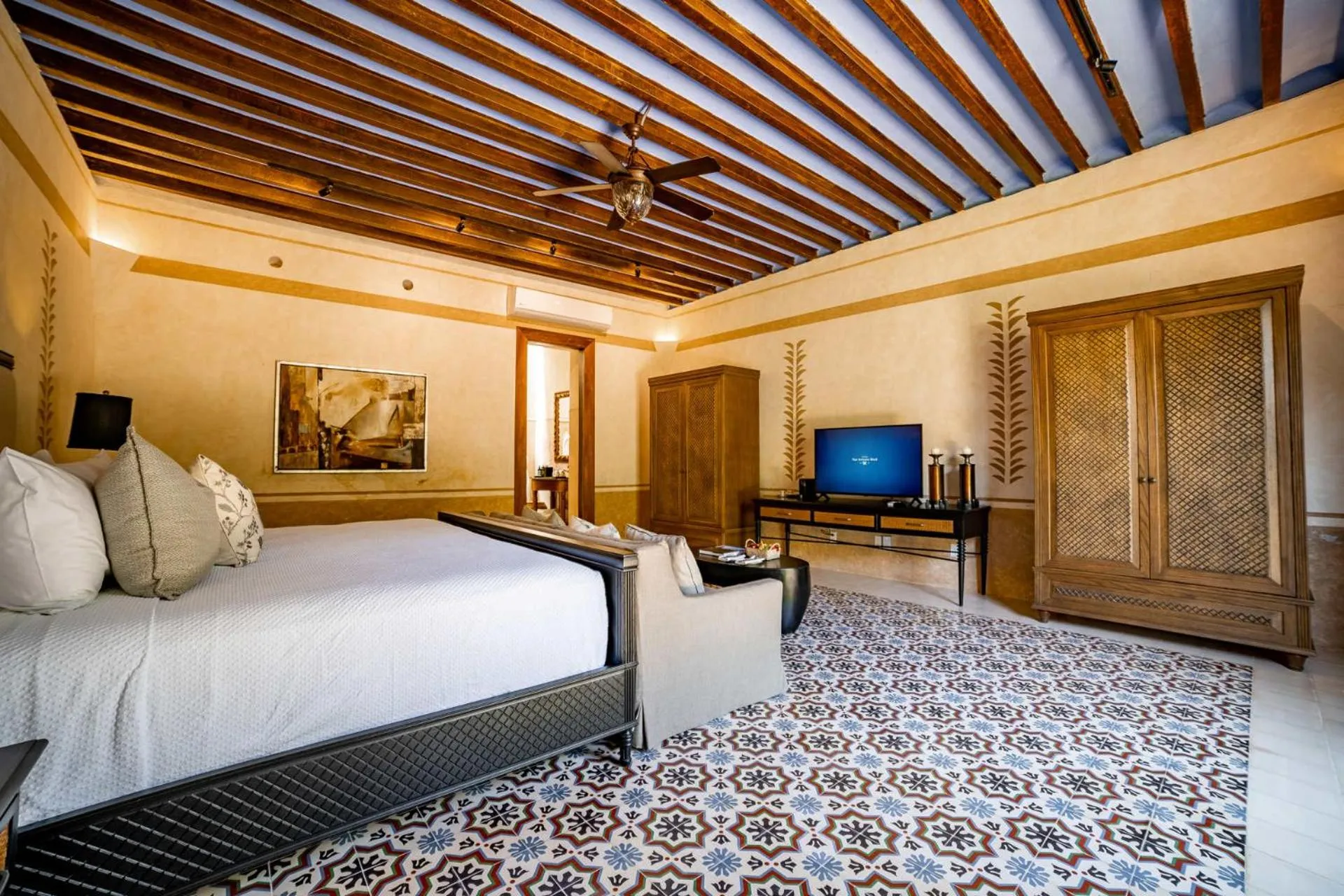 Bed in Hacienda San Antonio Hool