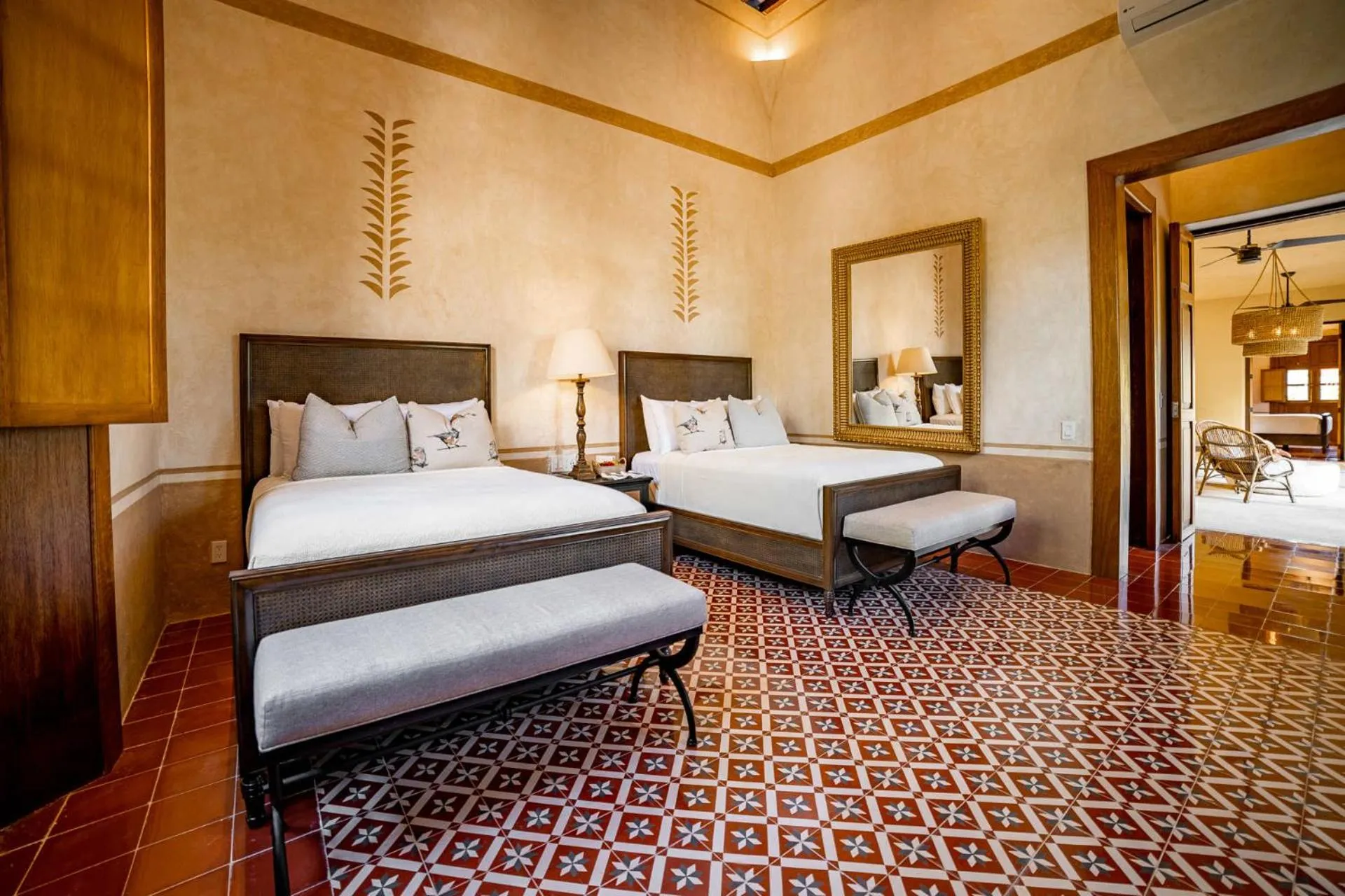 Bed in Hacienda San Antonio Hool