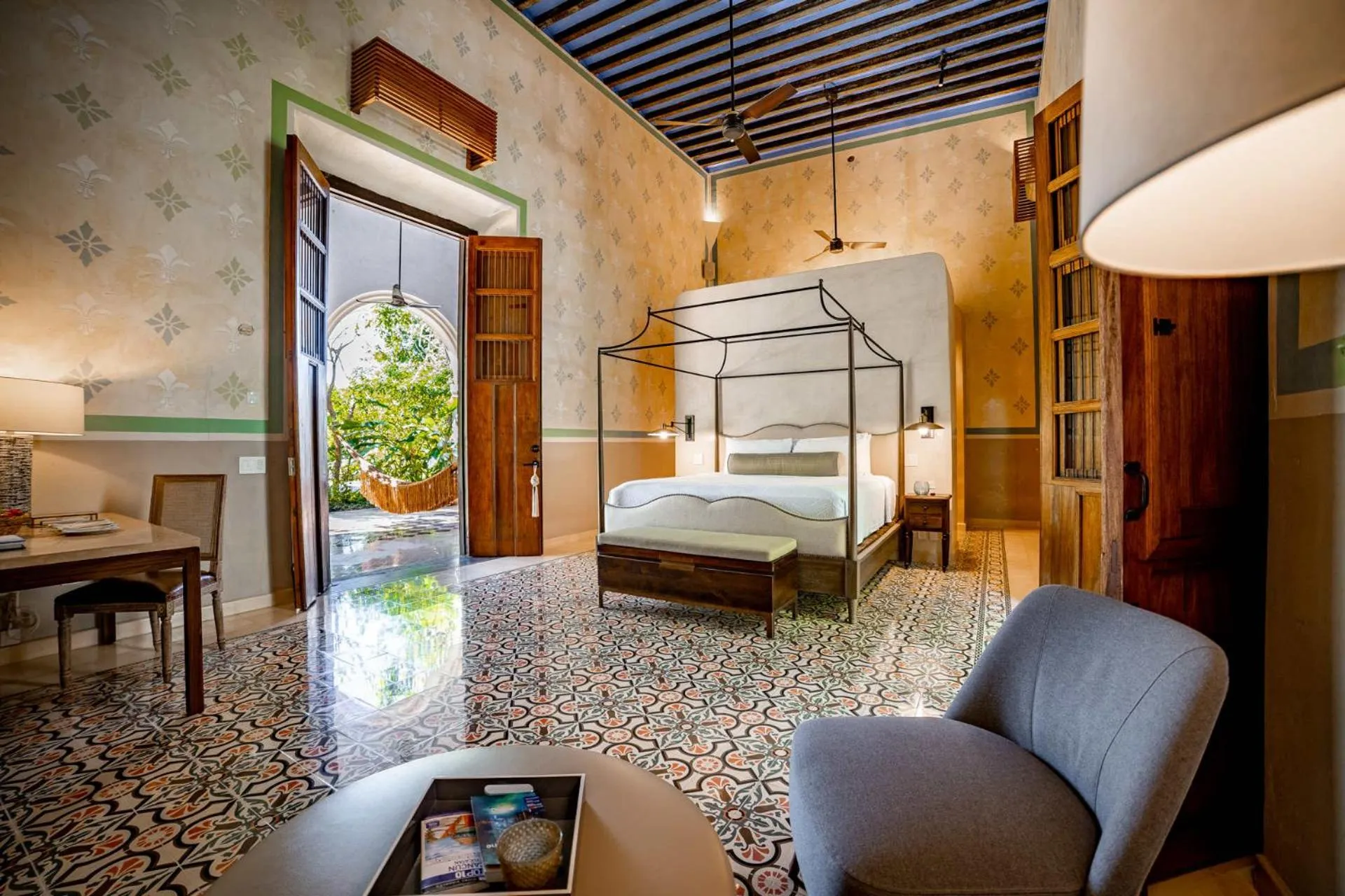 Bed in Hacienda San Antonio Hool