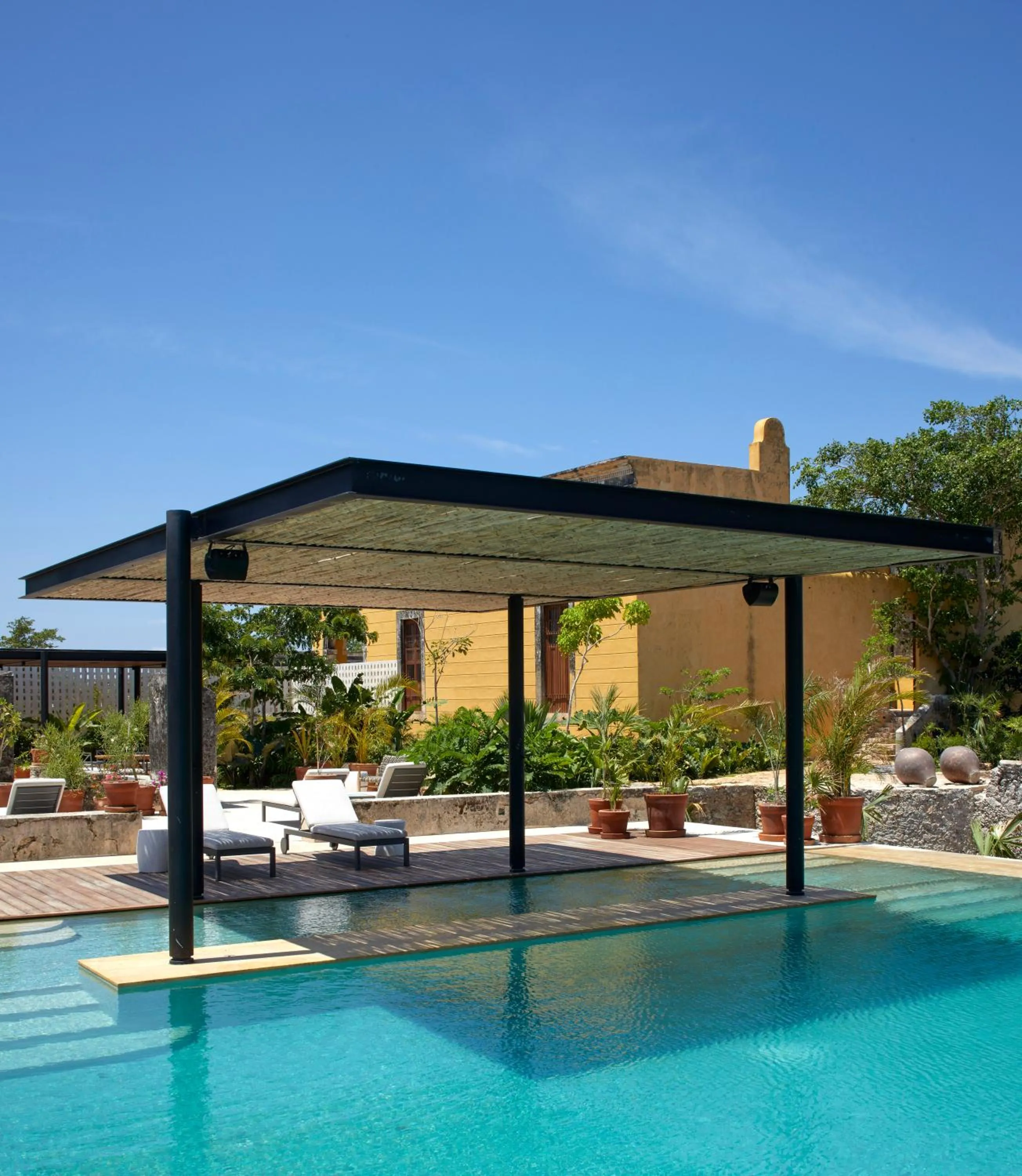 Swimming pool in Hacienda San Antonio Hool