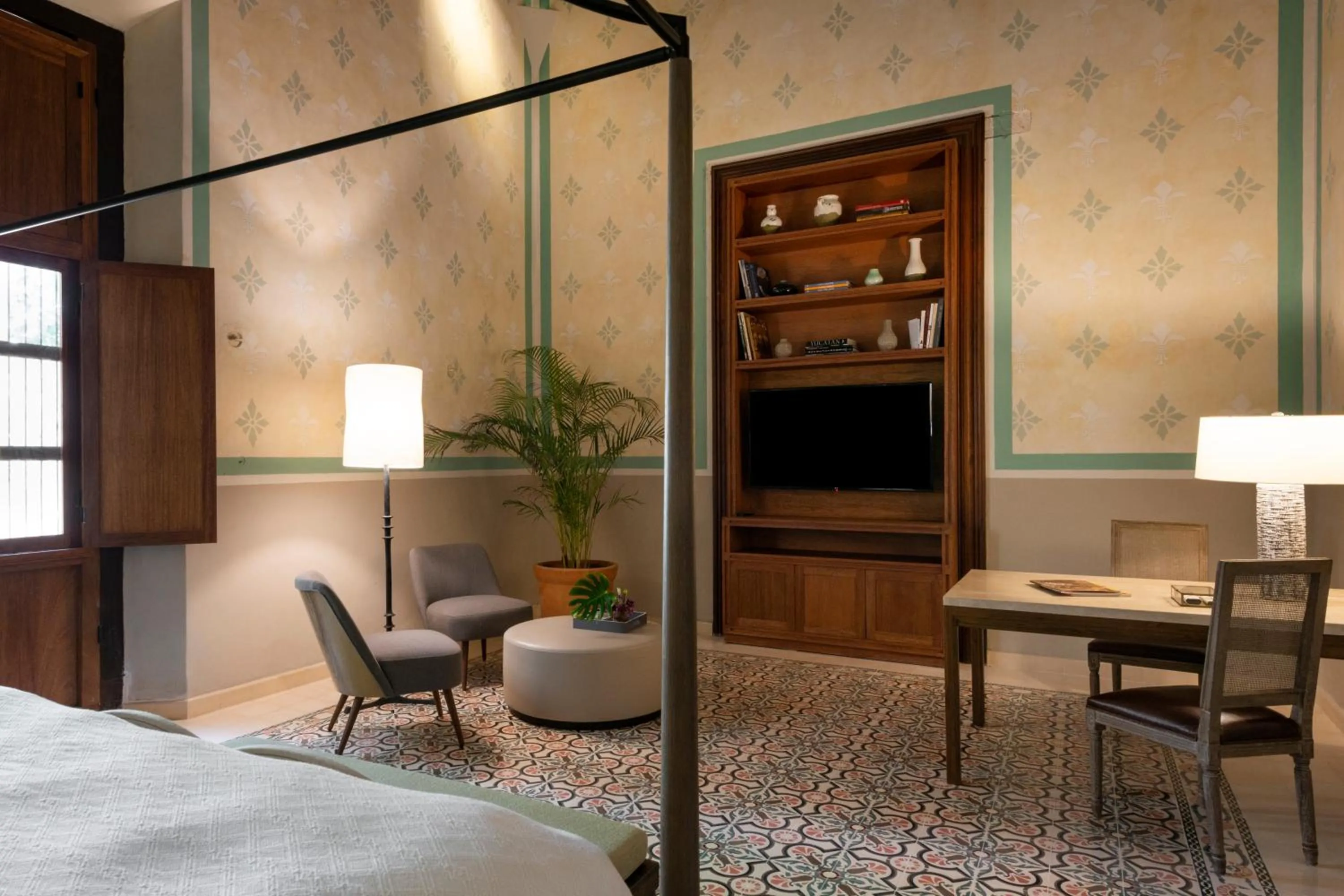 Bed in Hacienda San Antonio Hool