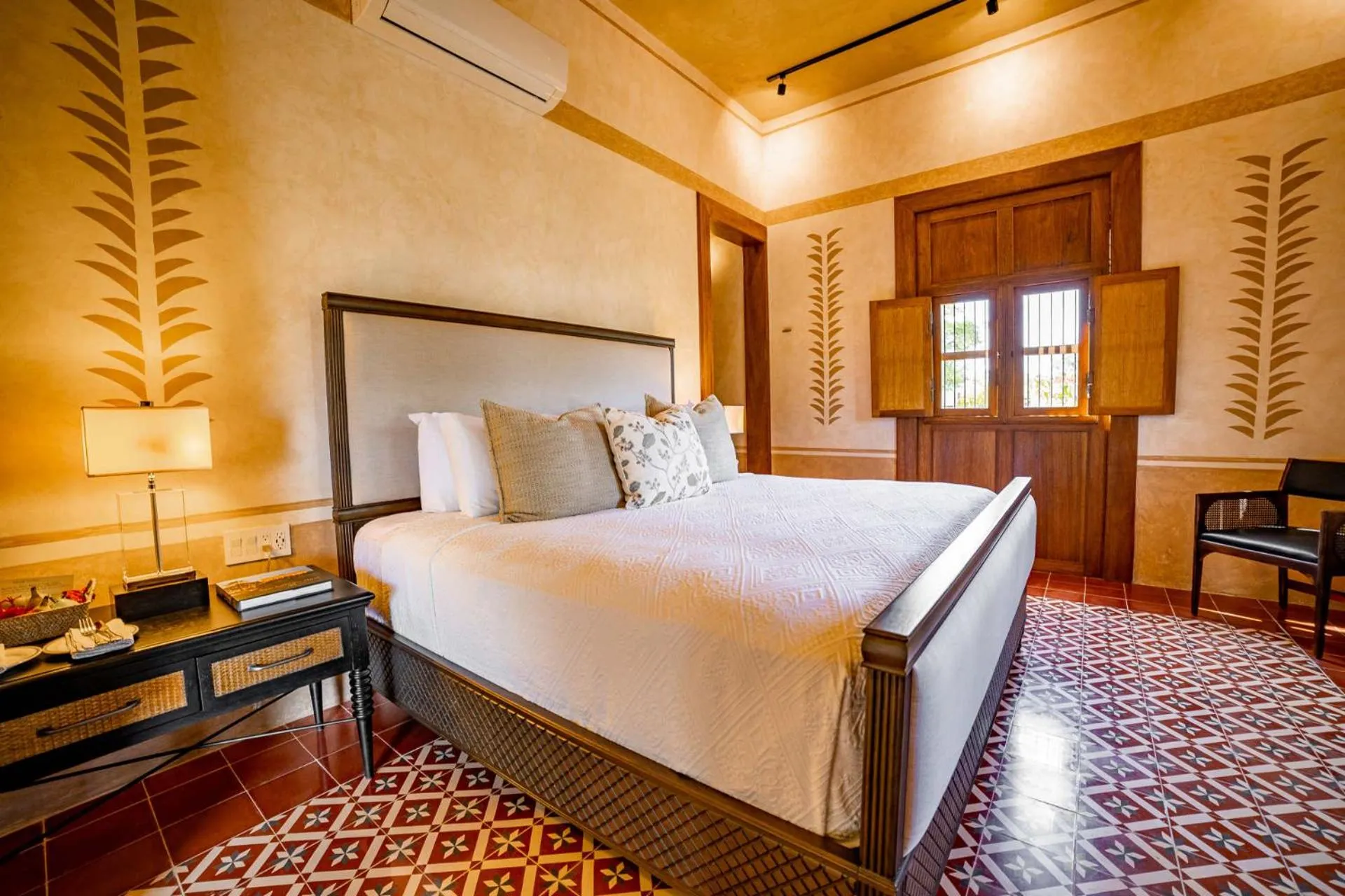 Bed in Hacienda San Antonio Hool