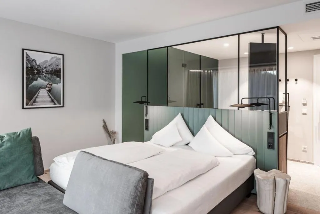 Bed in Stadthotel Goldenes Schiff