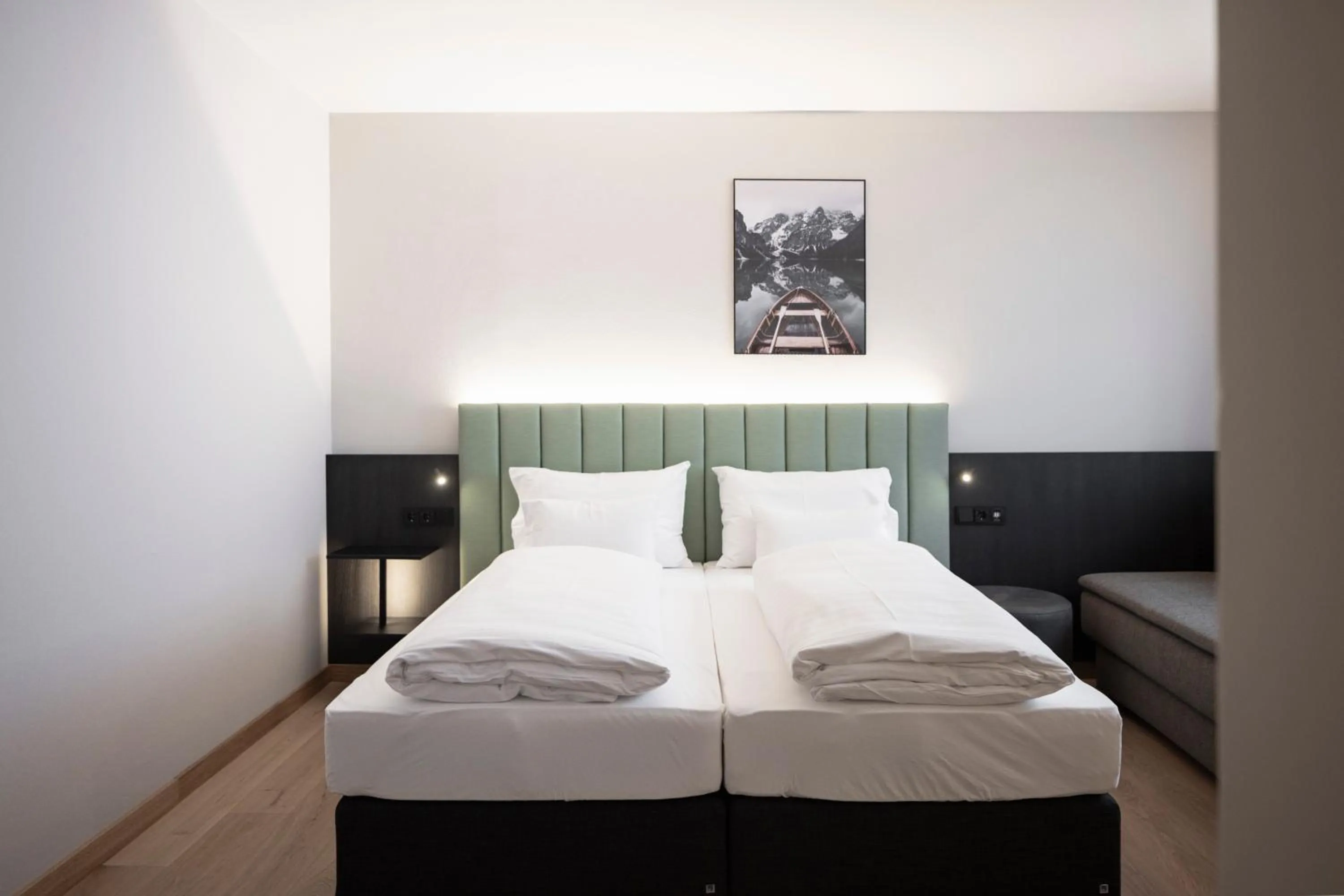 Bed in Stadthotel Goldenes Schiff