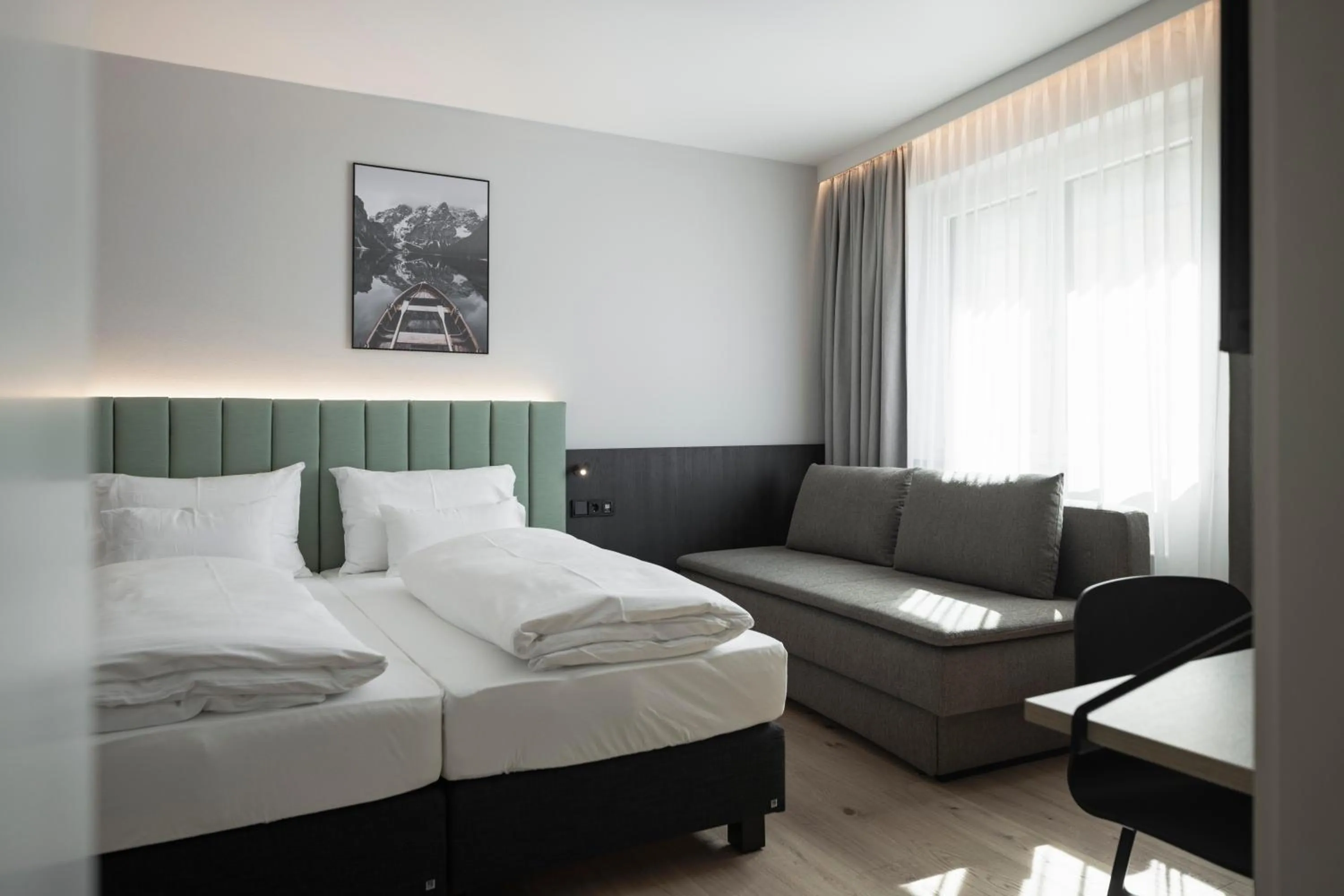 Bed in Stadthotel Goldenes Schiff