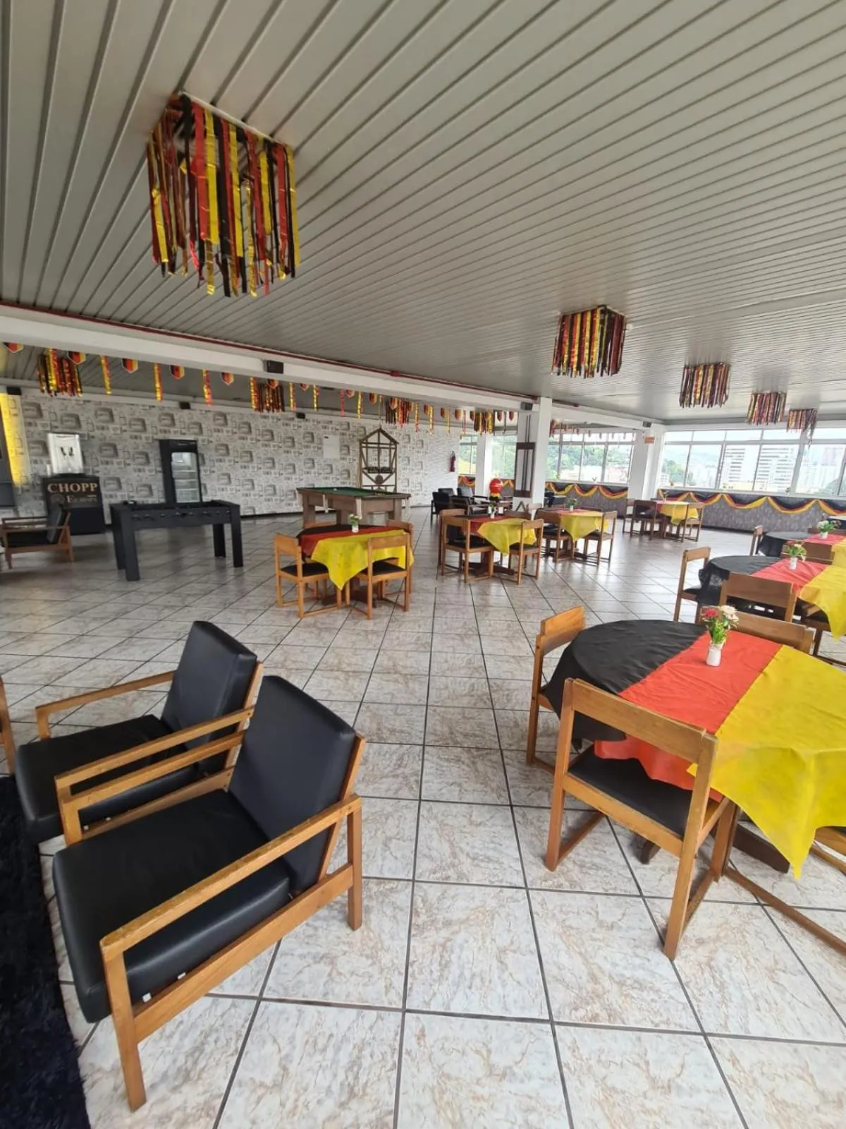 Seating area in Hotel Europa