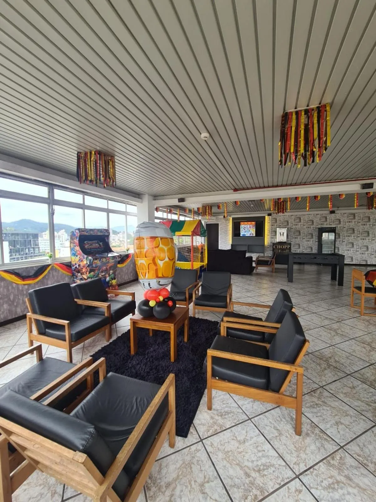 Seating area in Hotel Europa