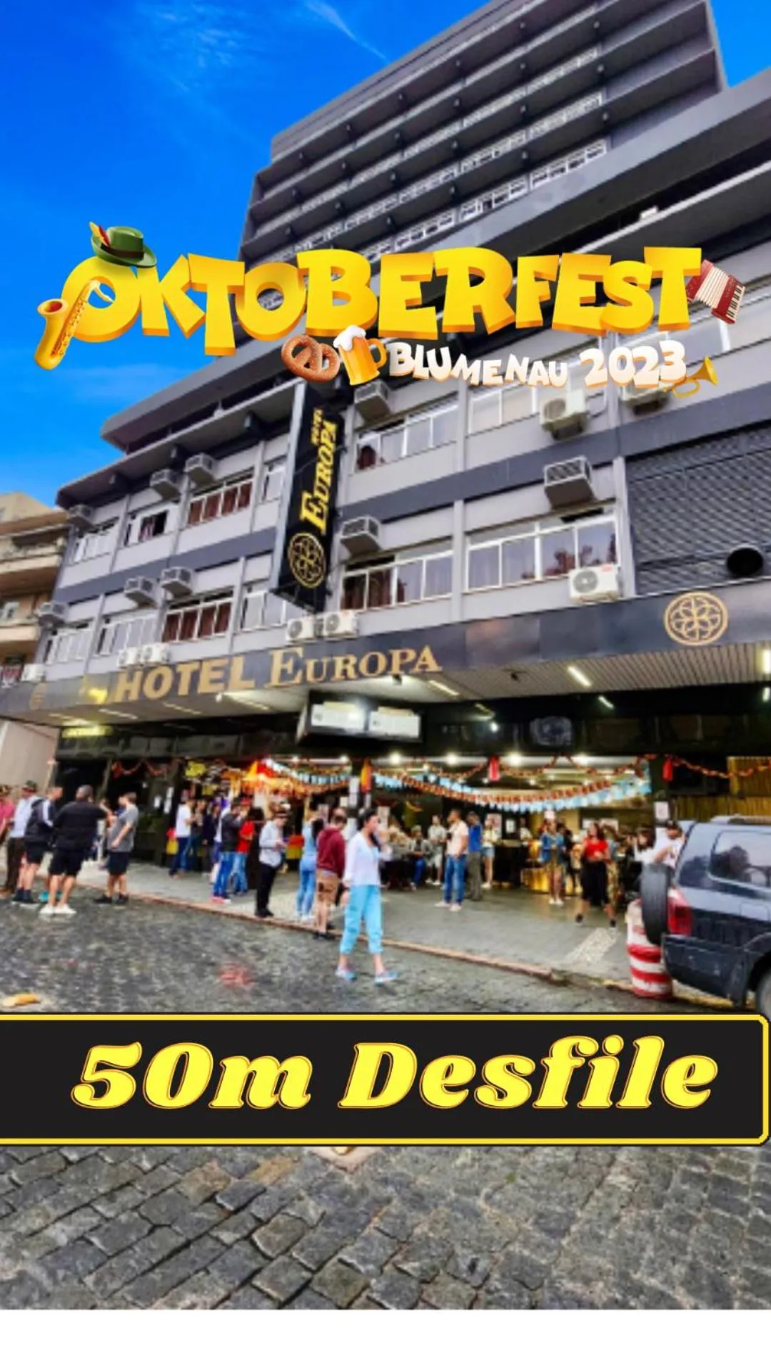 Property building in Hotel Europa