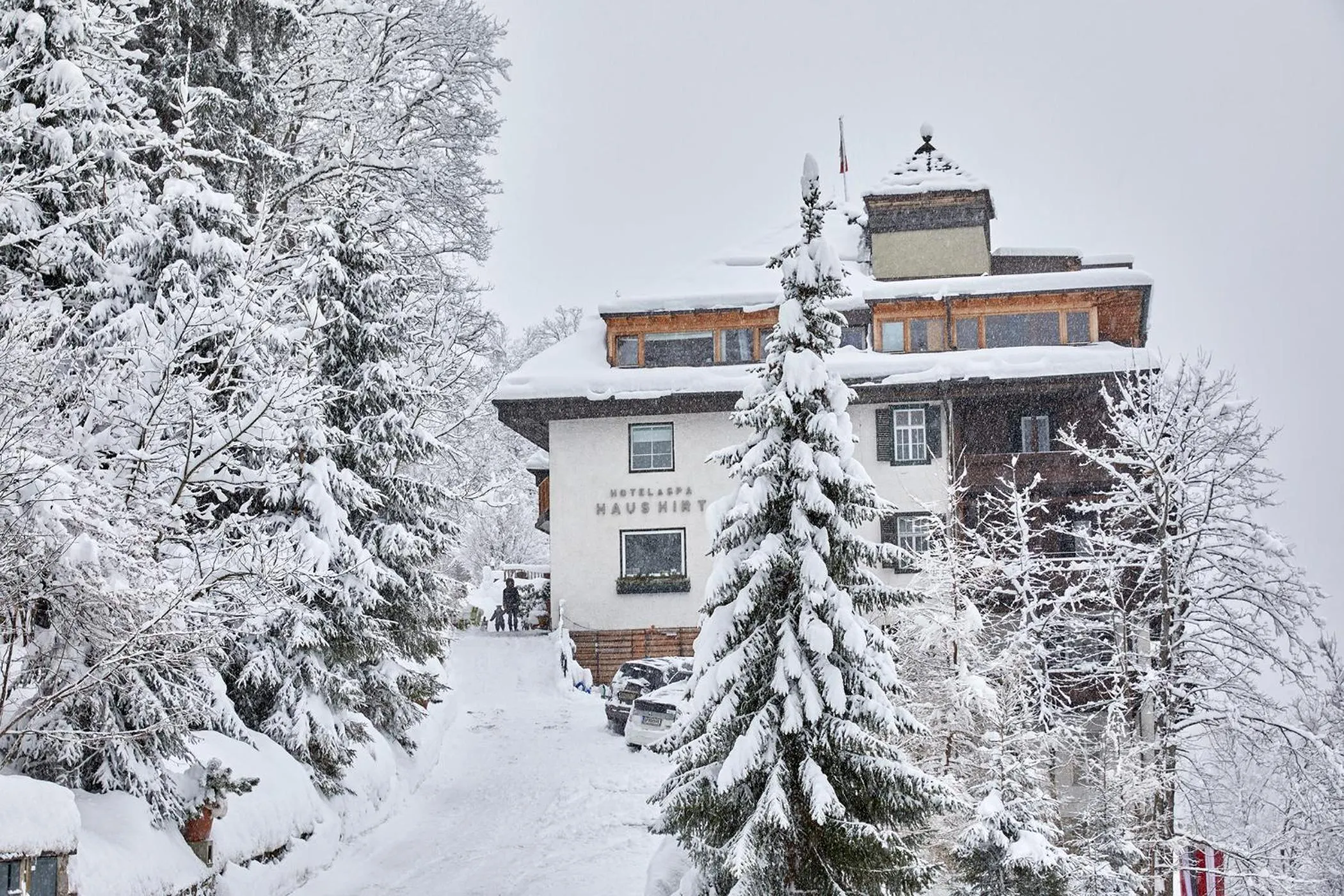 Property building in Alpine Spa Hotel Haus Hirt